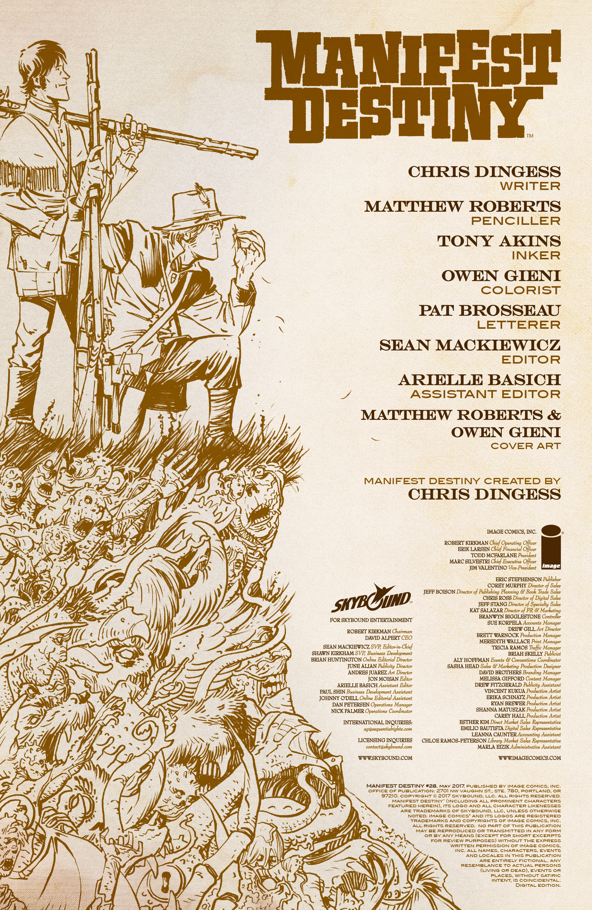 Read online Manifest Destiny comic -  Issue #28 - 2