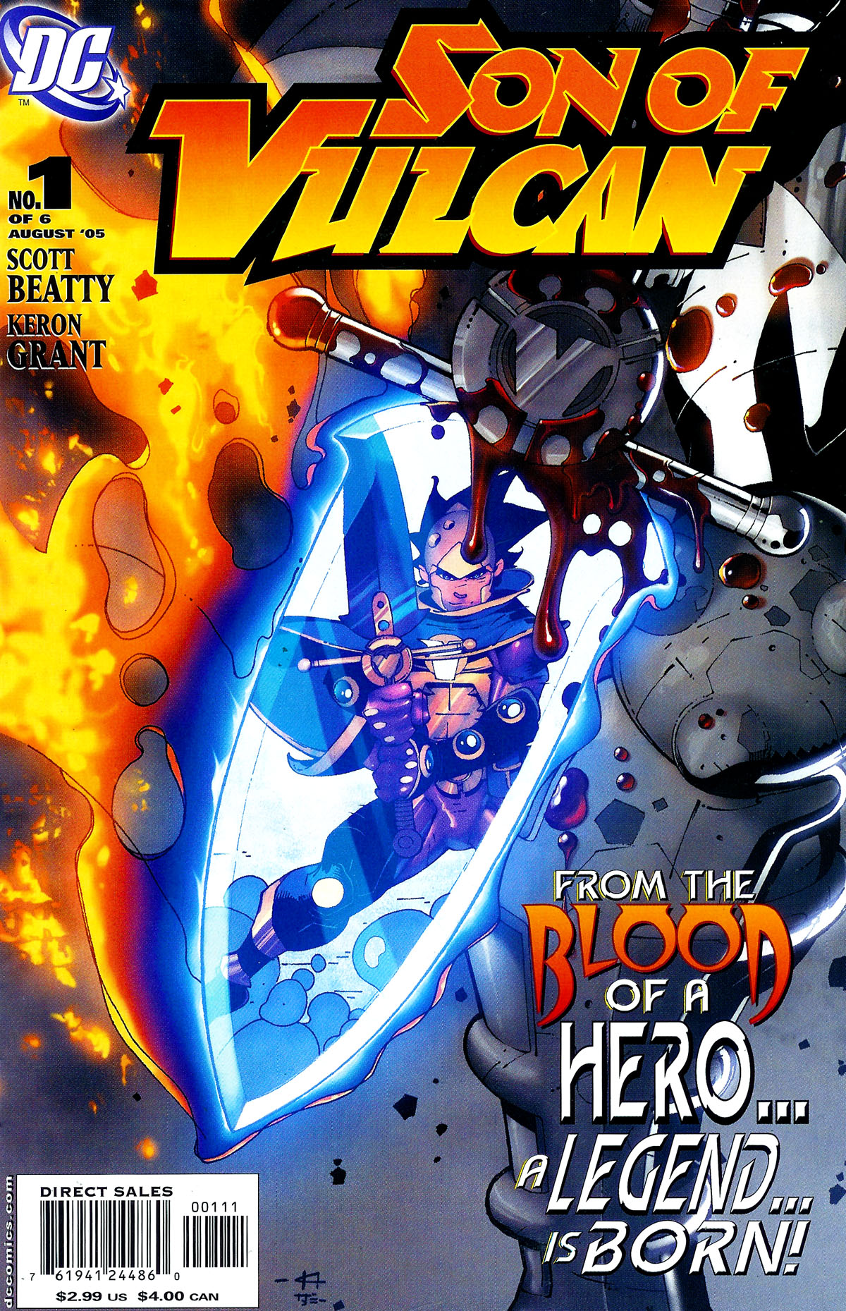 Read online Son of Vulcan comic -  Issue #1 - 1