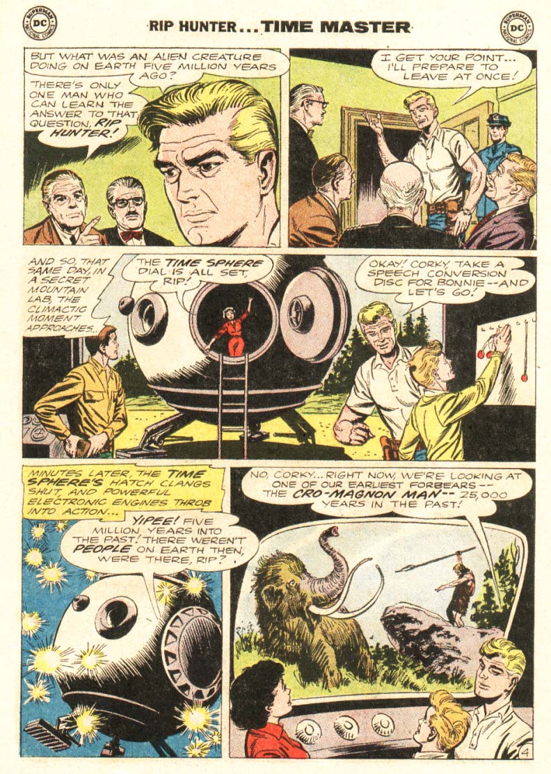 Read online Rip Hunter...Time Master comic -  Issue #15 - 5