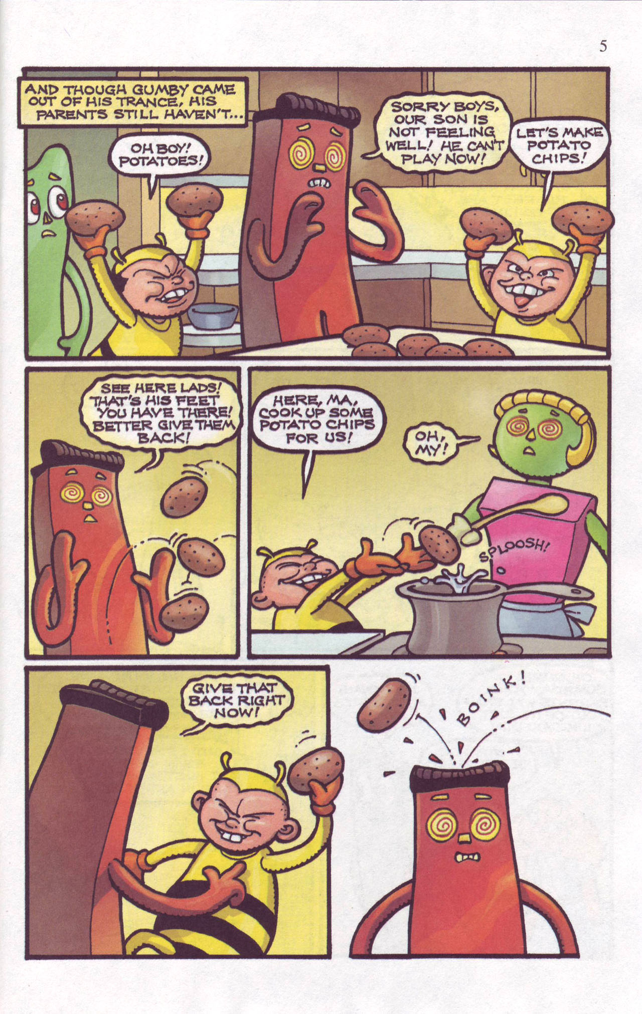 Read online Gumby (2006) comic -  Issue #3 - 7