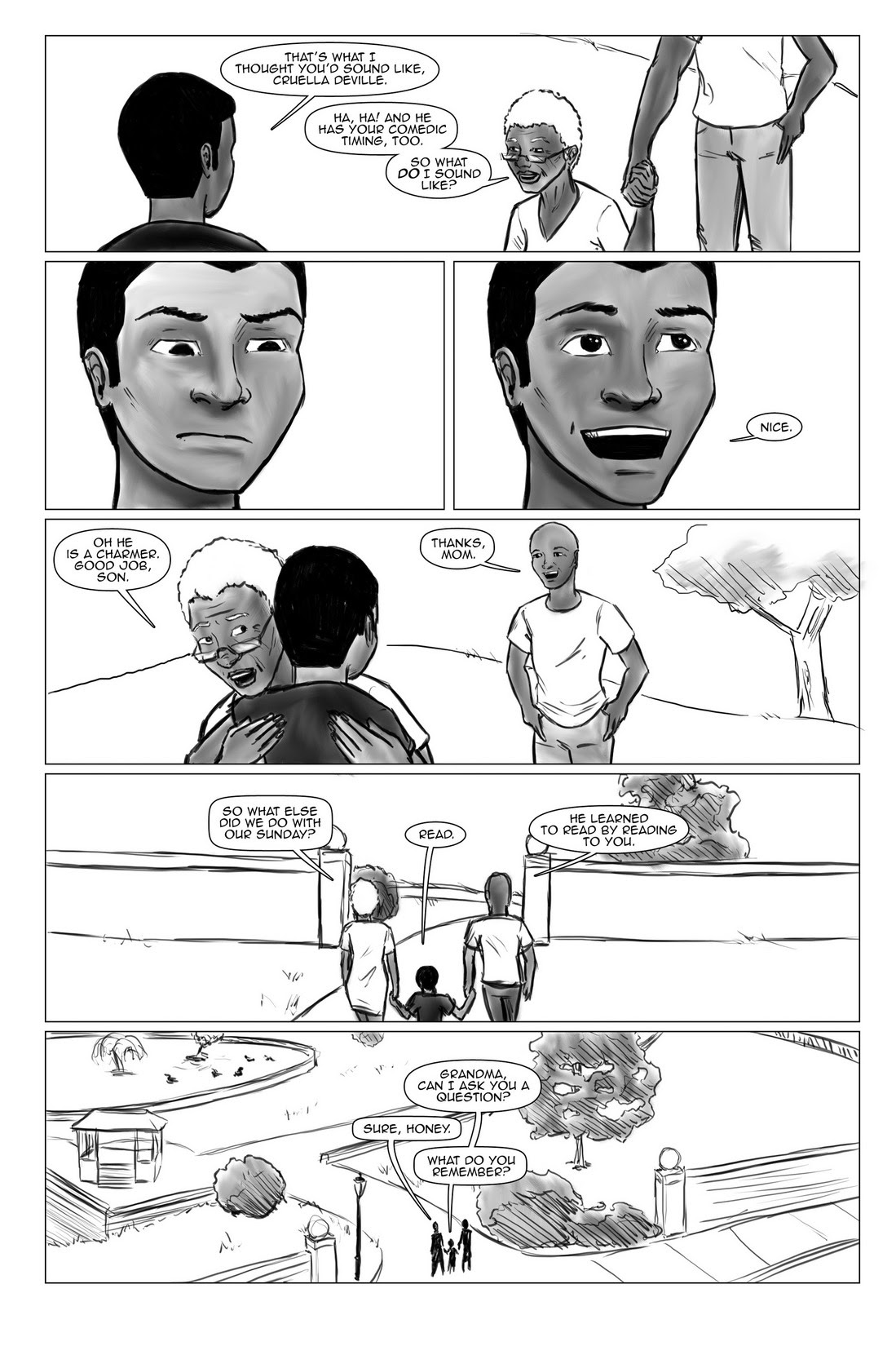 Read online Healed comic -  Issue #3 - 23
