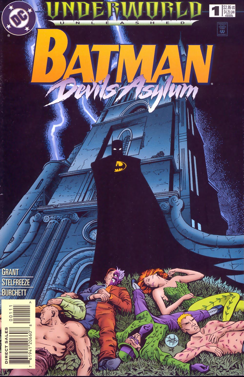 Read online Underworld Unleashed: Batman- Devil's Asylum comic -  Issue # Full - 1