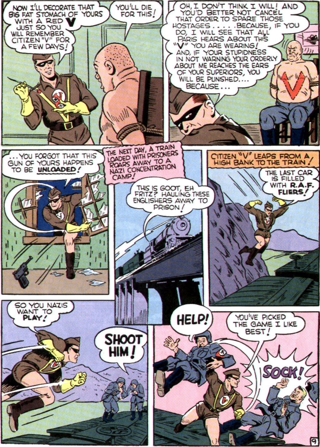 Read online Comedy Comics (1942) comic -  Issue #9 - 28