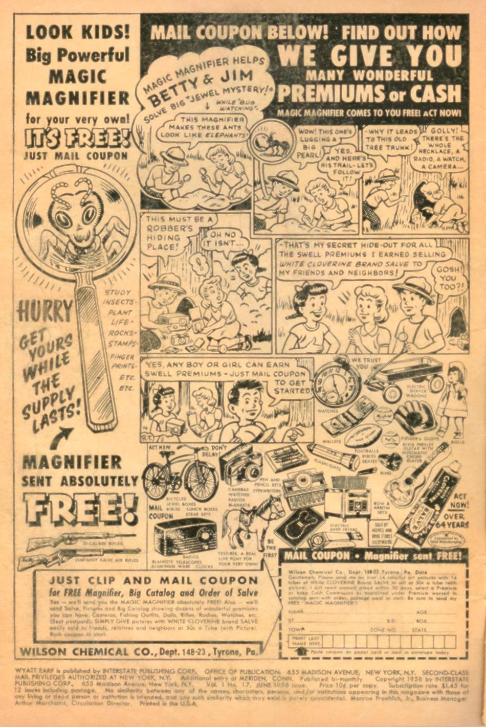 Read online Wyatt Earp comic -  Issue #17 - 2