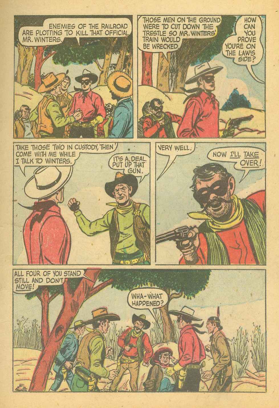 Read online The Lone Ranger (1948) comic -  Issue #21 - 21
