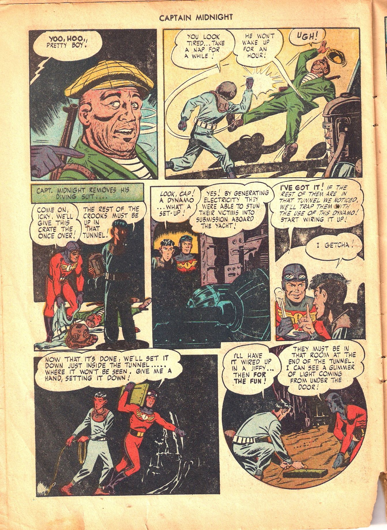 Read online Captain Midnight (1942) comic -  Issue #49 - 9