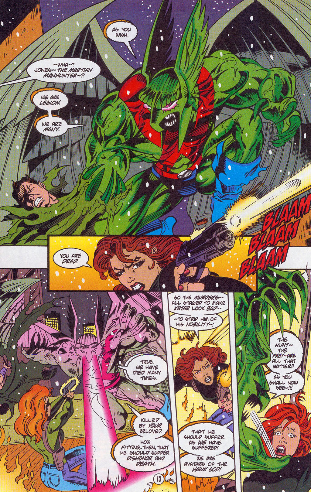 Hawkman (1993) Issue #33 #36 - English 14