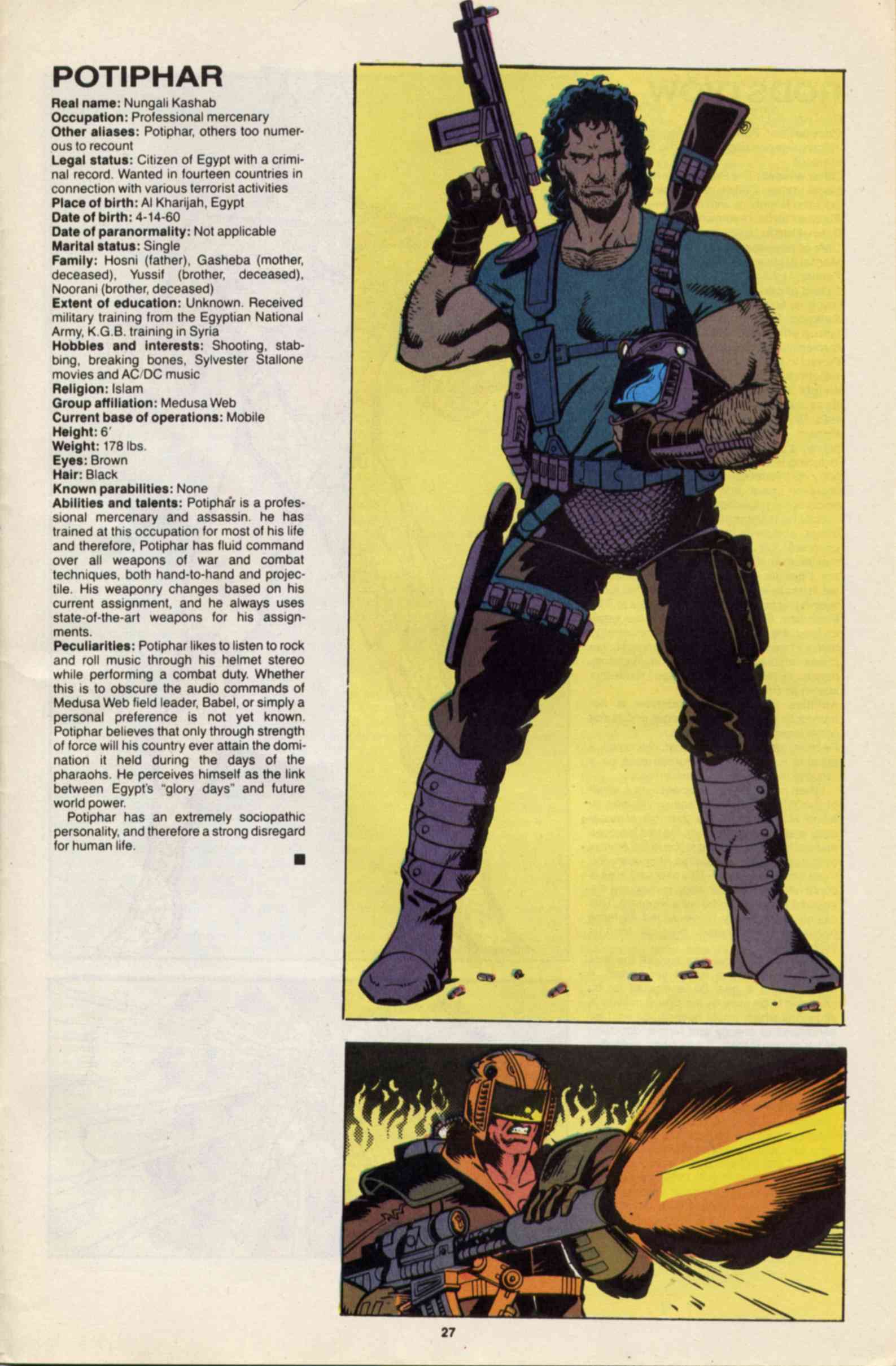 Read online Psi-Force comic -  Issue #23 - 29