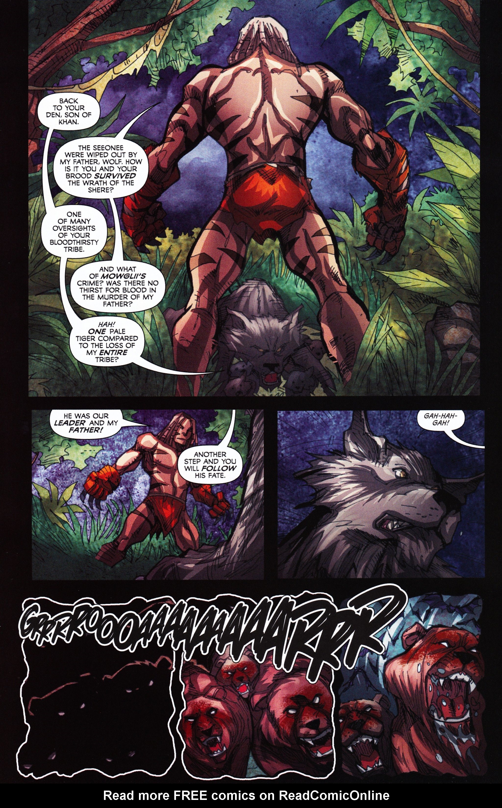 Read online Grimm Fairy Tales presents The Jungle Book: Last of the Species comic -  Issue #5 - 11