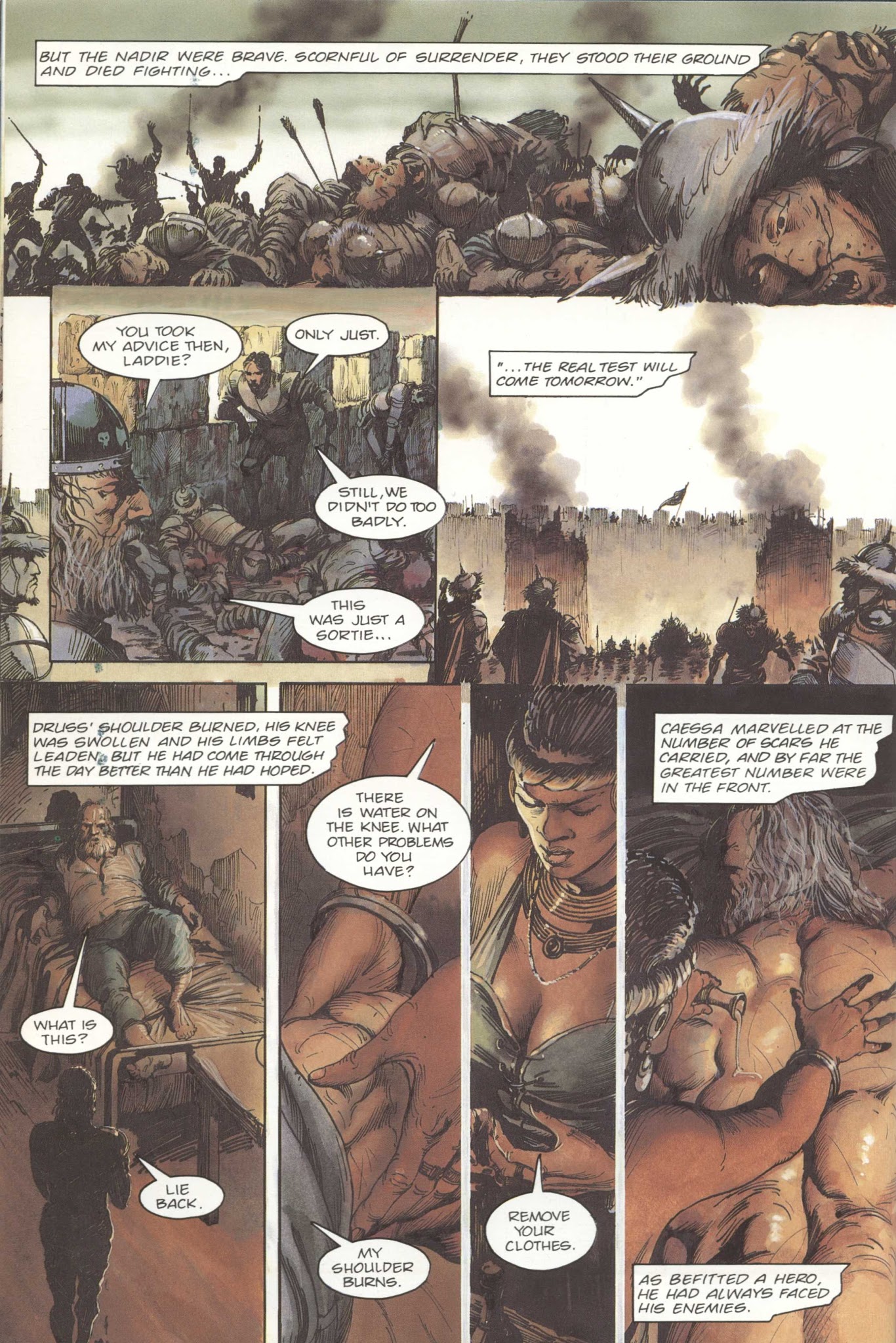 Read online David Gemmell's Legend: A Graphic Novel comic -  Issue # TPB - 63