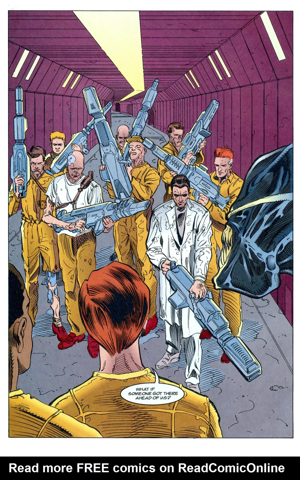 Read online Aliens: Stronghold comic -  Issue #3 - 28