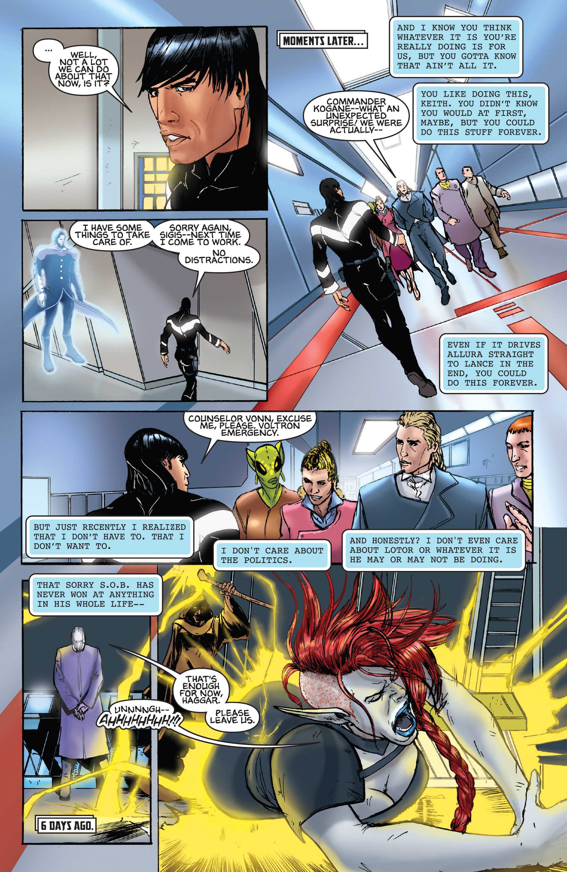 Read online Voltron comic -  Issue #12 - 15