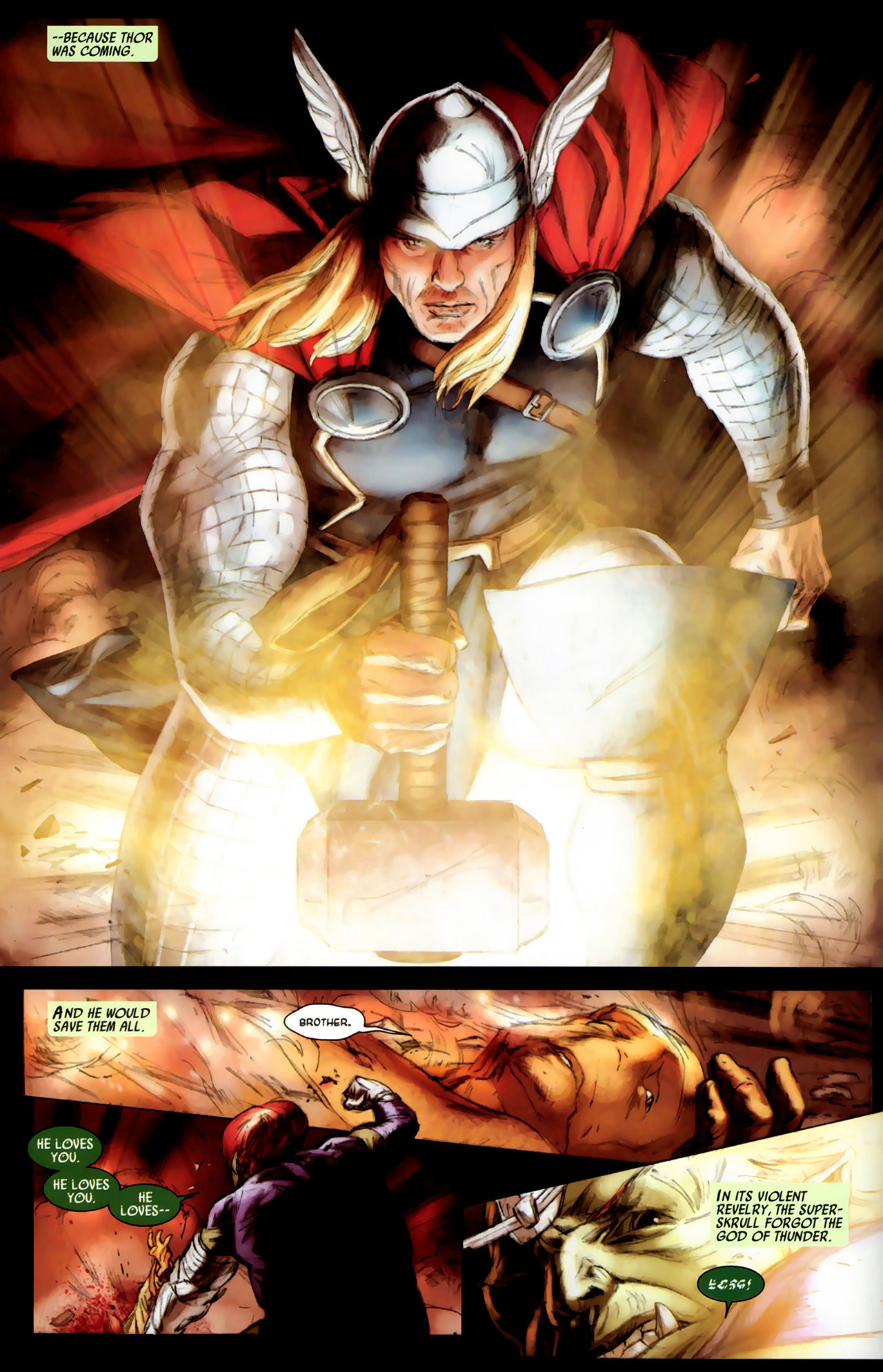 Read online Secret Invasion: Thor comic -  Issue #3 - 6