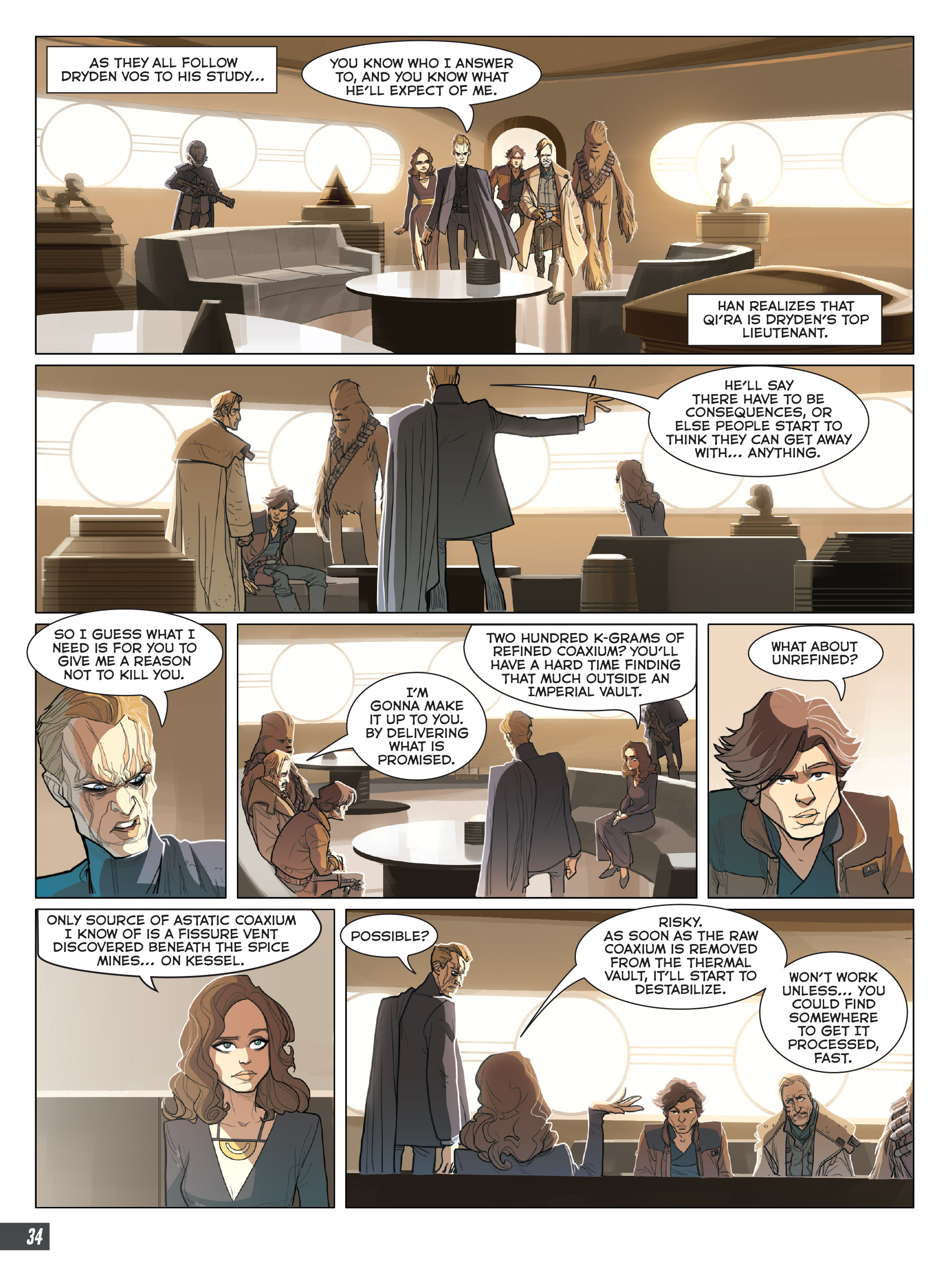 Read online Star Wars: Solo Graphic Novel Adaptation comic -  Issue # TPB - 33