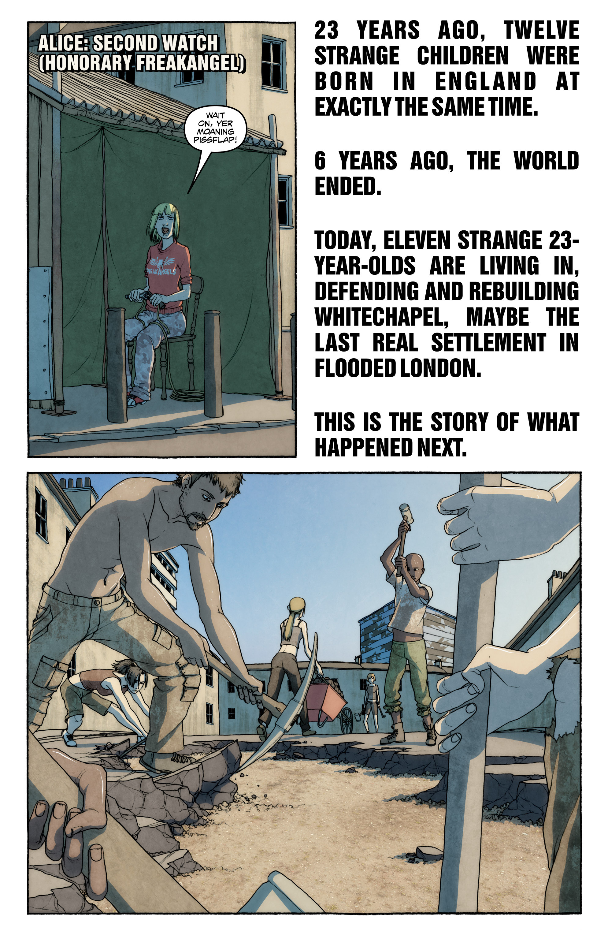 Read online FreakAngels comic -  Issue #3 - 4