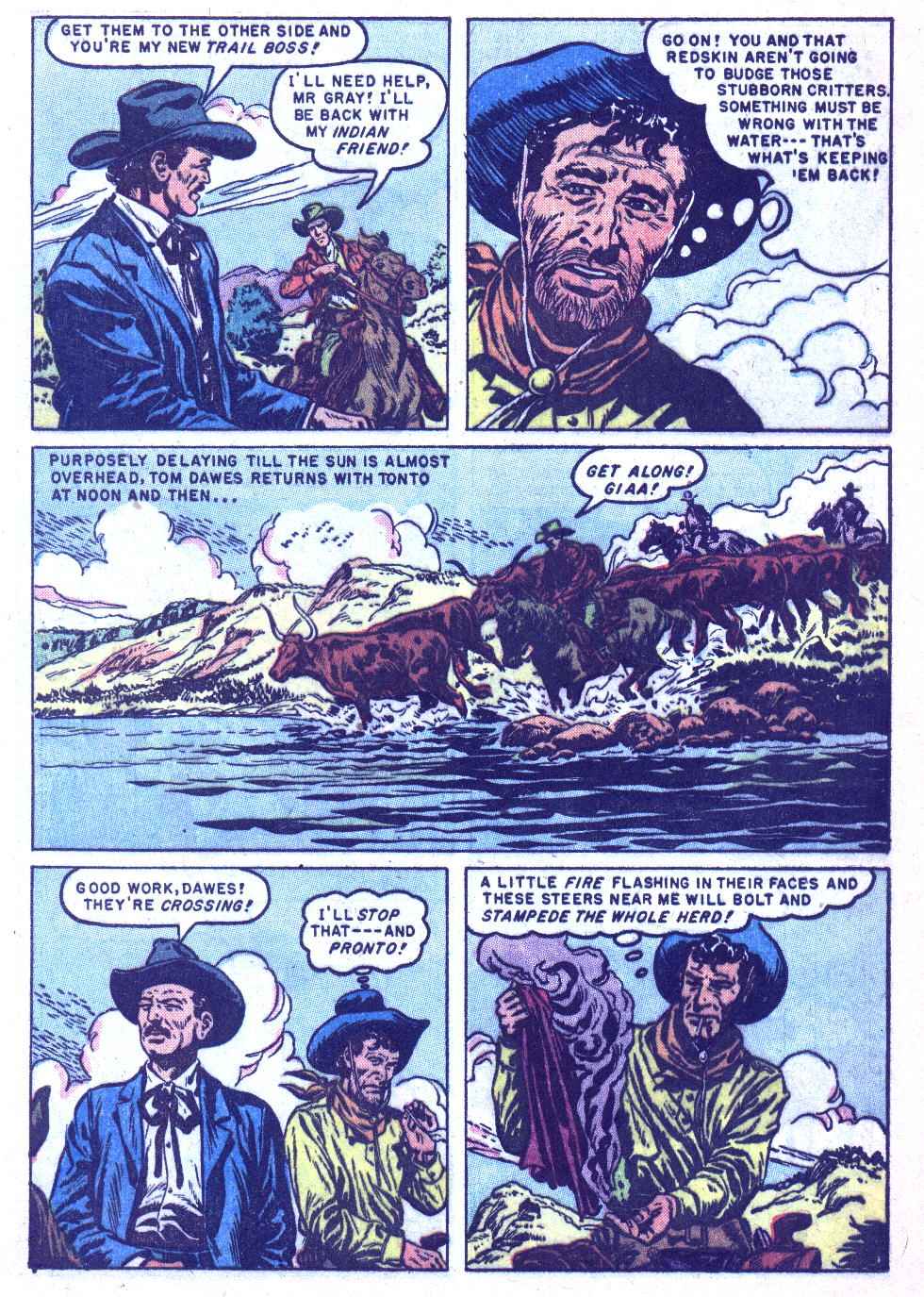 Read online Lone Ranger's Companion Tonto comic -  Issue #27 - 32