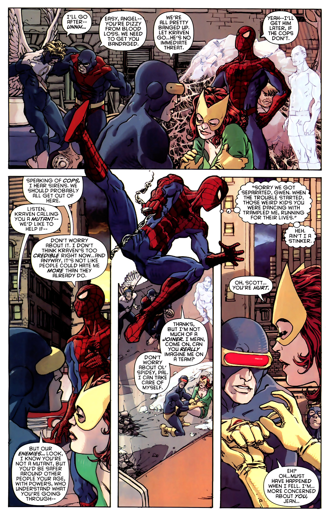 Read online X-Men/Spider-Man comic -  Issue #1 - 22