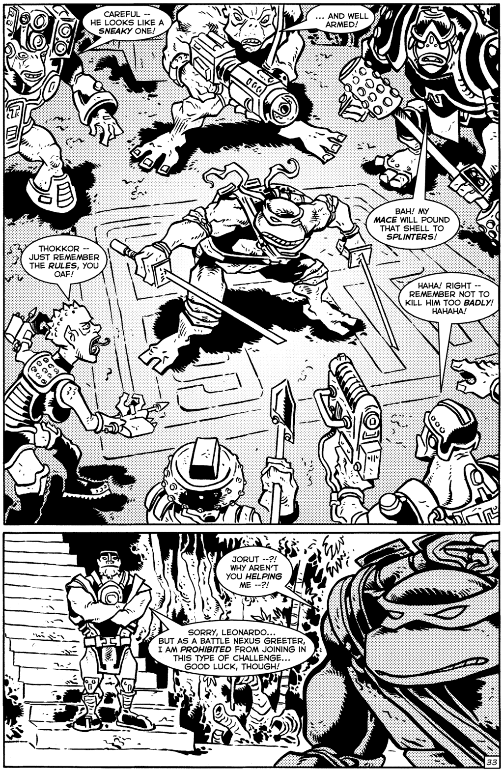 Read online TMNT: Teenage Mutant Ninja Turtles comic -  Issue #27 - 35