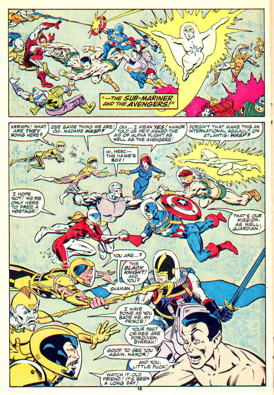 Read online Alpha Flight (1983) comic -  Issue #39 - 17