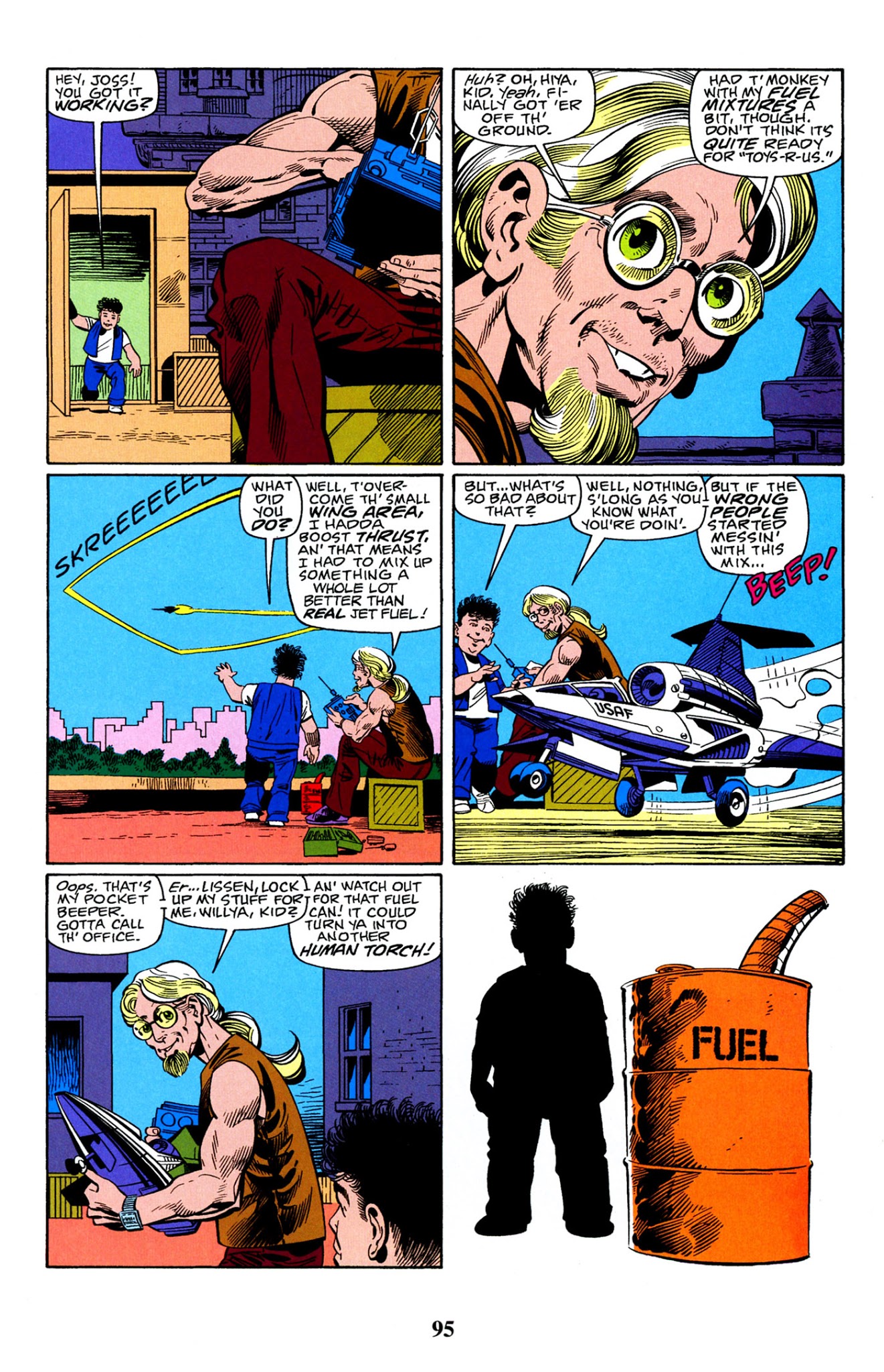 Read online Fantastic Four Visionaries: John Byrne comic -  Issue # TPB 7 - 96