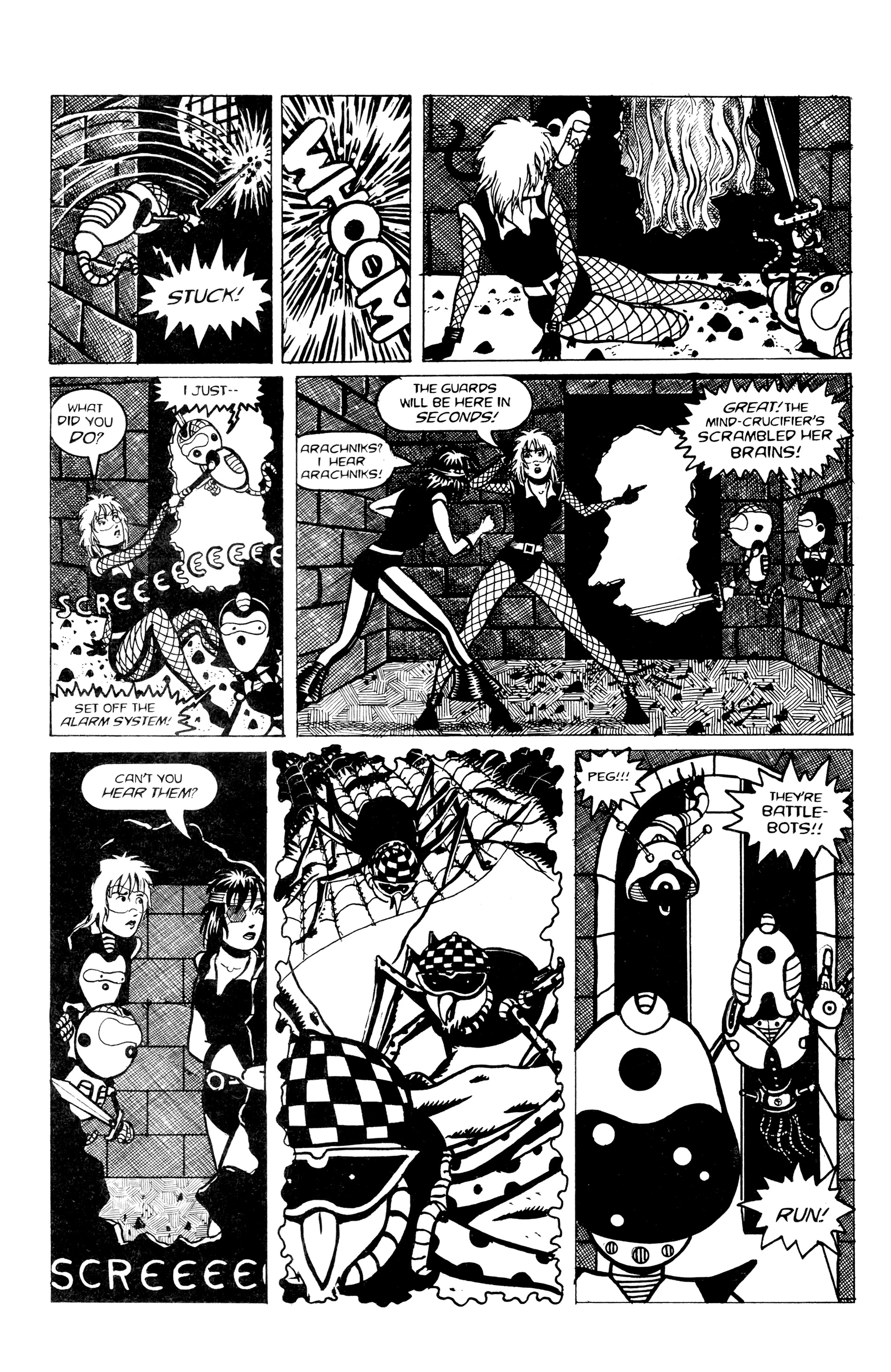 Read online Strange Attractors (1993) comic -  Issue #8 - 21