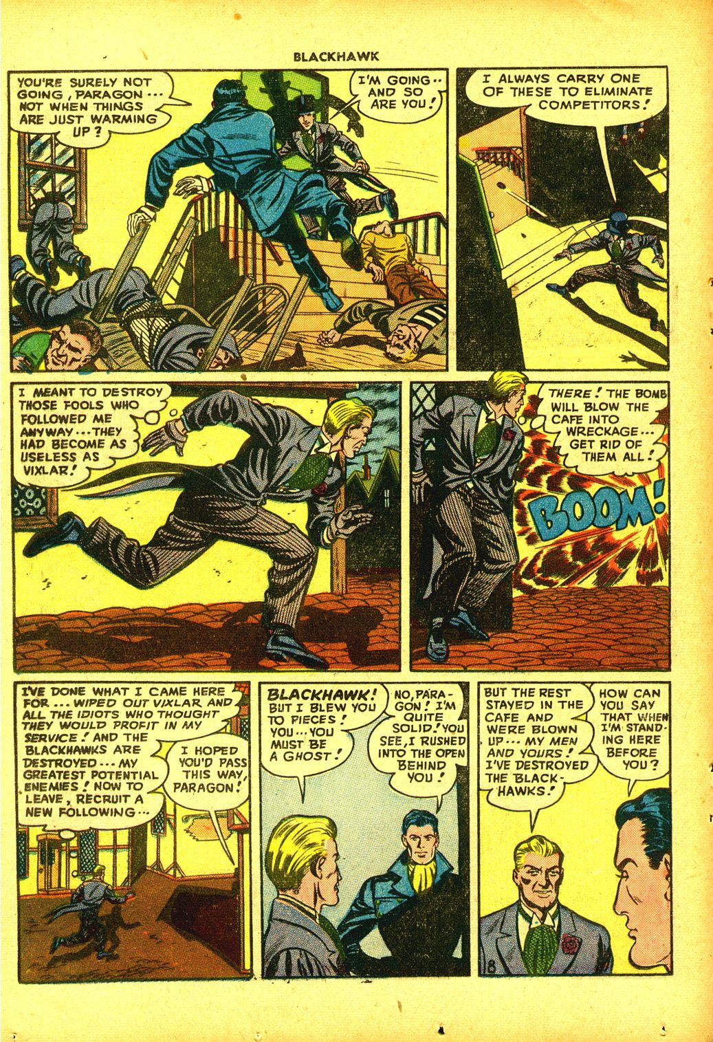 Read online Blackhawk (1957) comic -  Issue #18 - 22