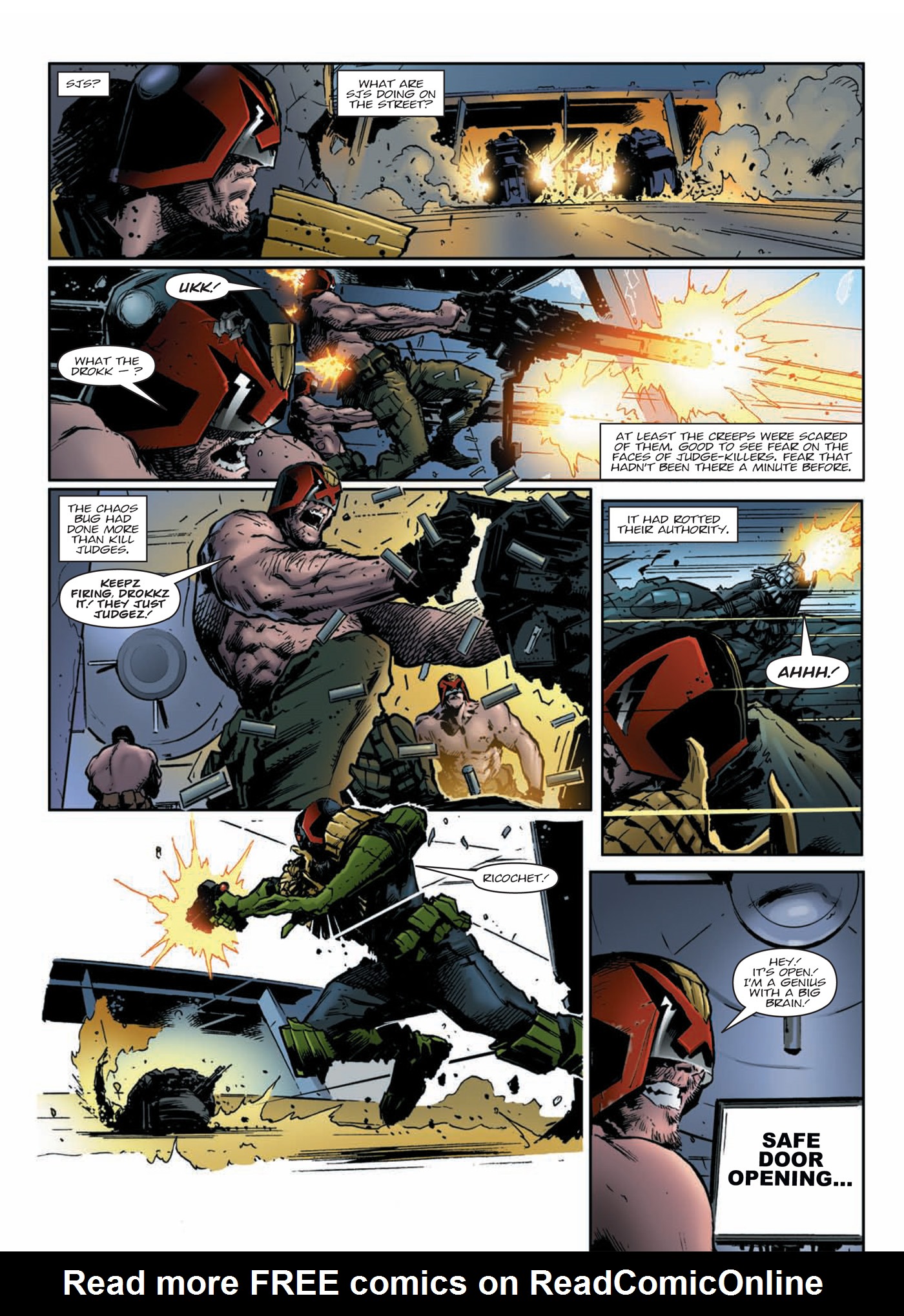 Read online Judge Dredd: Day of Chaos: Fallout comic -  Issue # TPB (Part 2) - 61