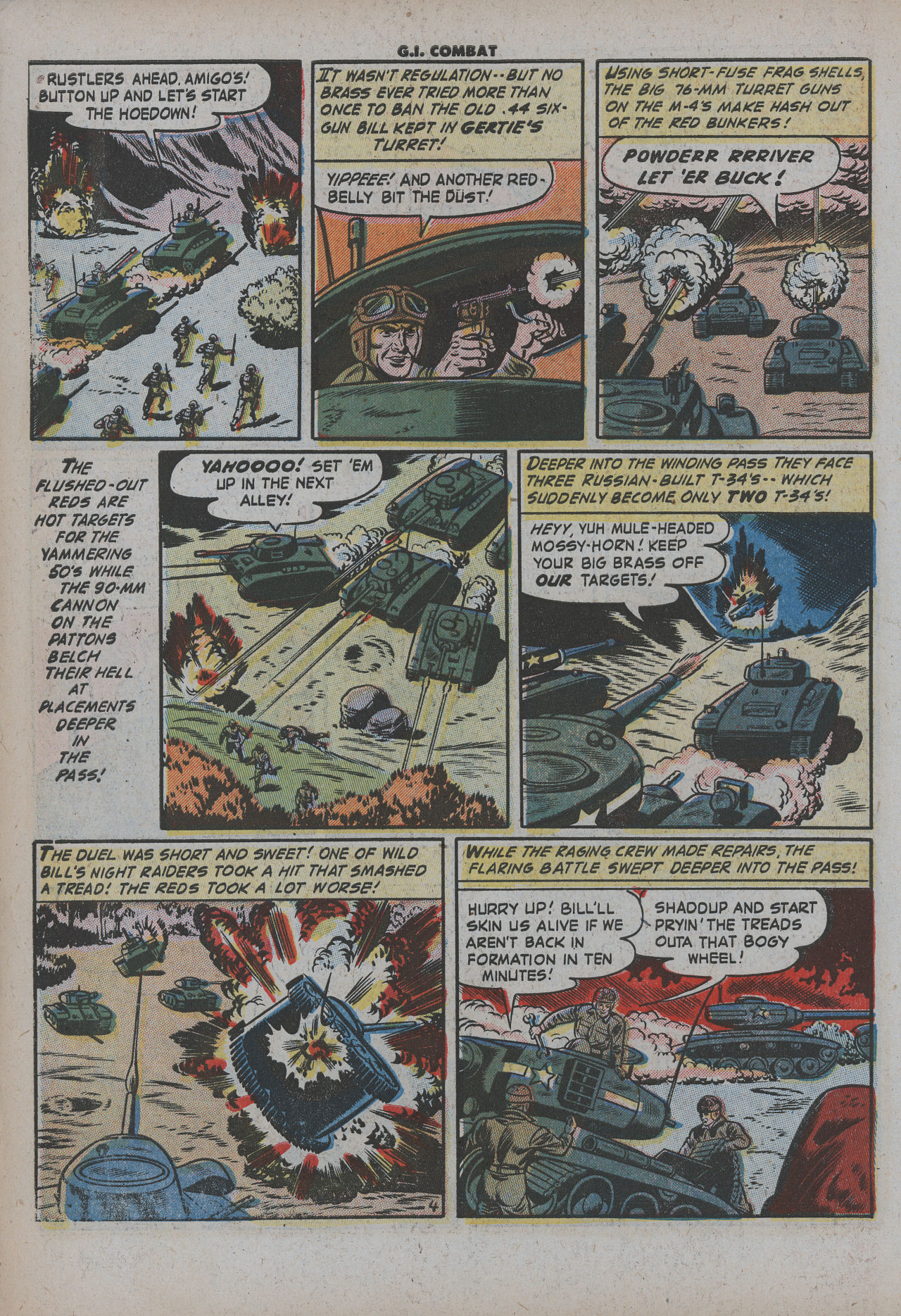 Read online G.I. Combat (1952) comic -  Issue #7 - 7