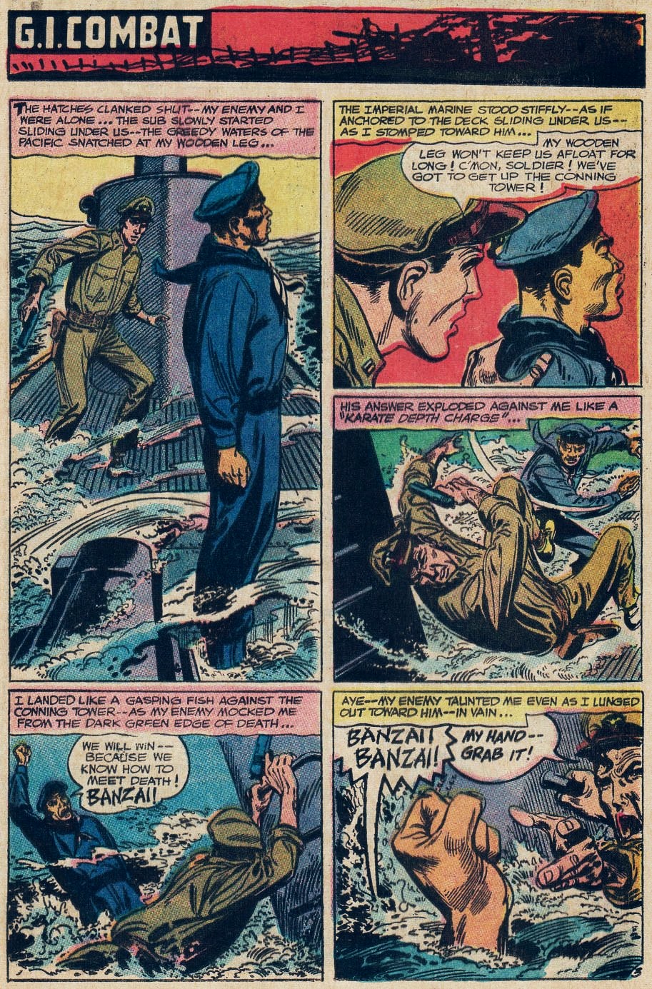 Read online G.I. Combat (1952) comic -  Issue #151 - 21