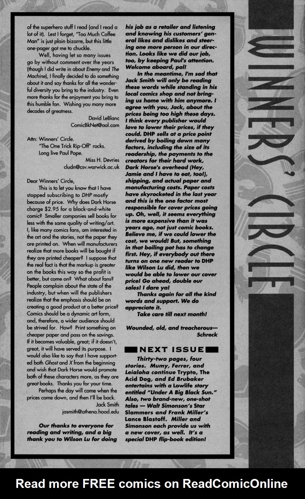 Dark Horse Presents (1986) Issue #113 #118 - English 12