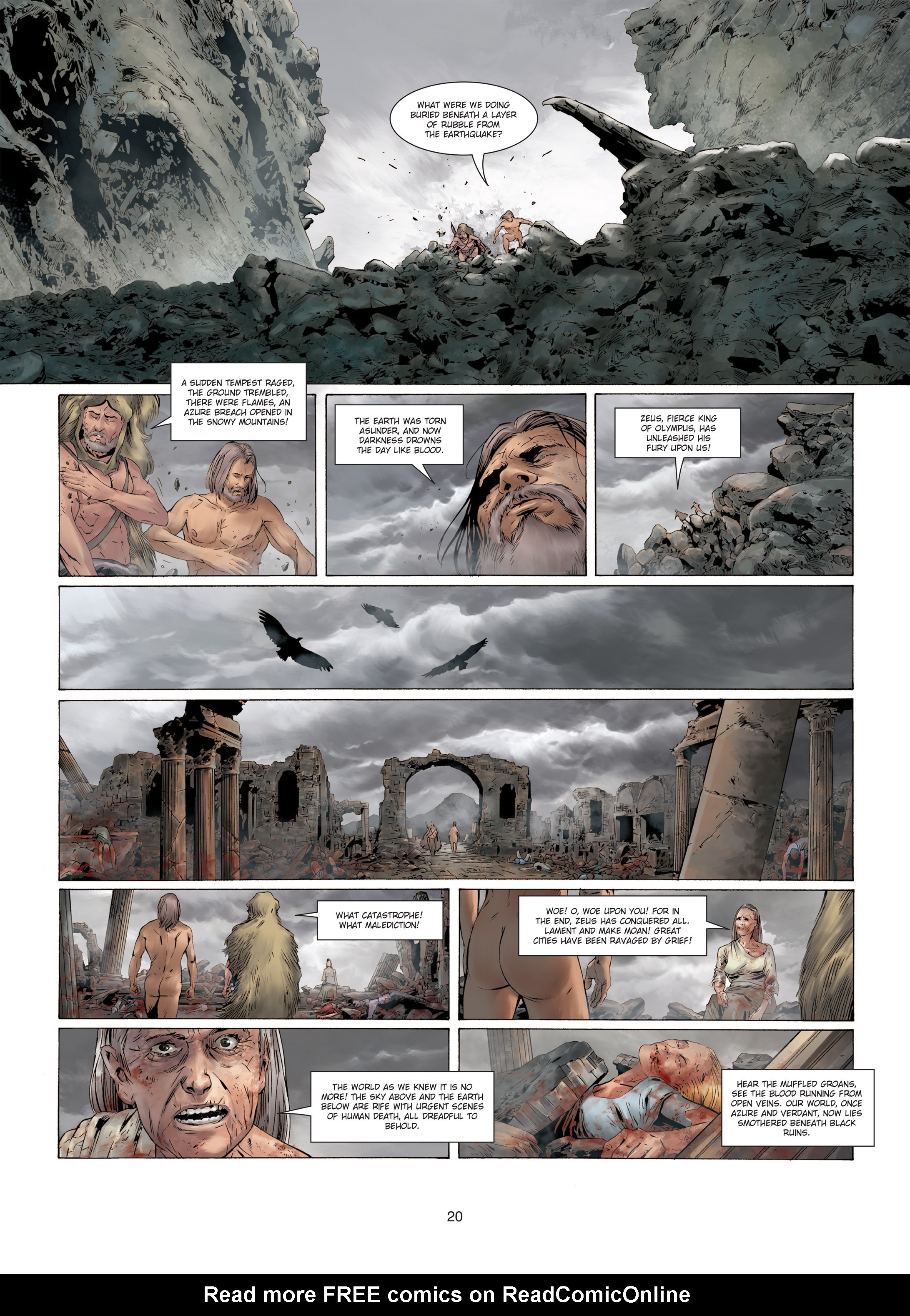 Read online Promethee comic -  Issue #8 - 20