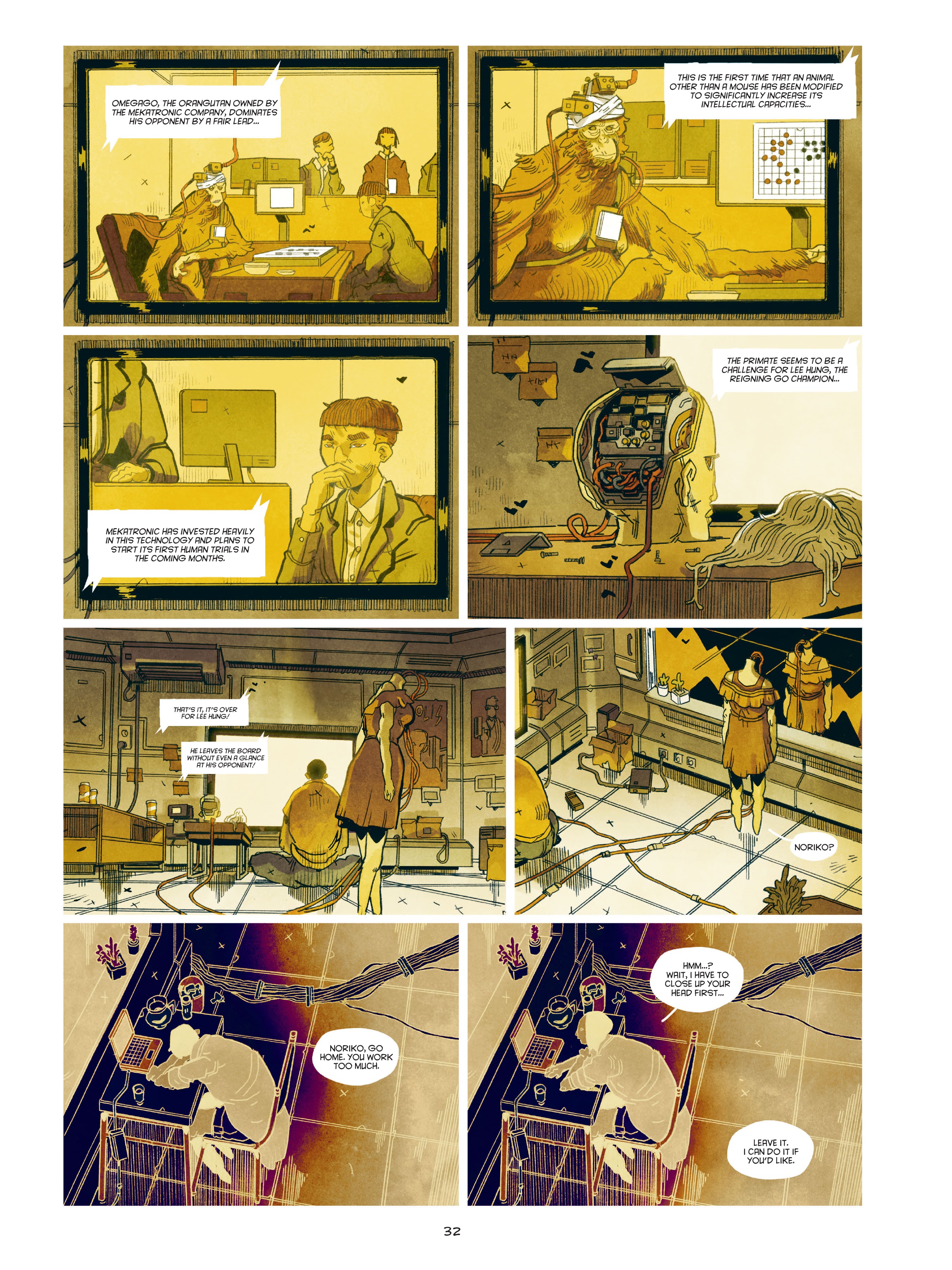 Read online Carbon & Silicon (2021) comic -  Issue #1 - 32