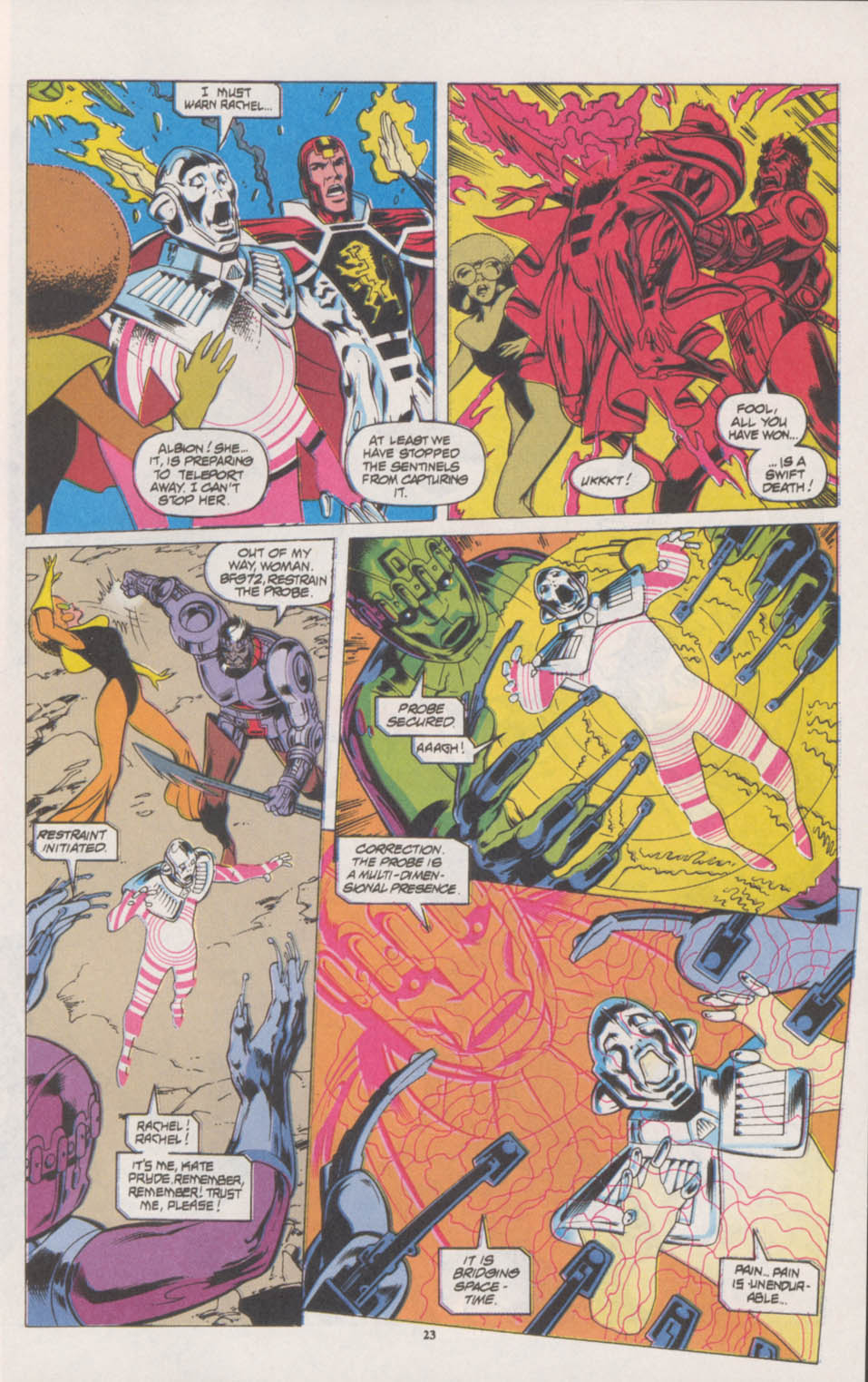 Read online Excalibur (1988) comic -  Issue #66 - 18