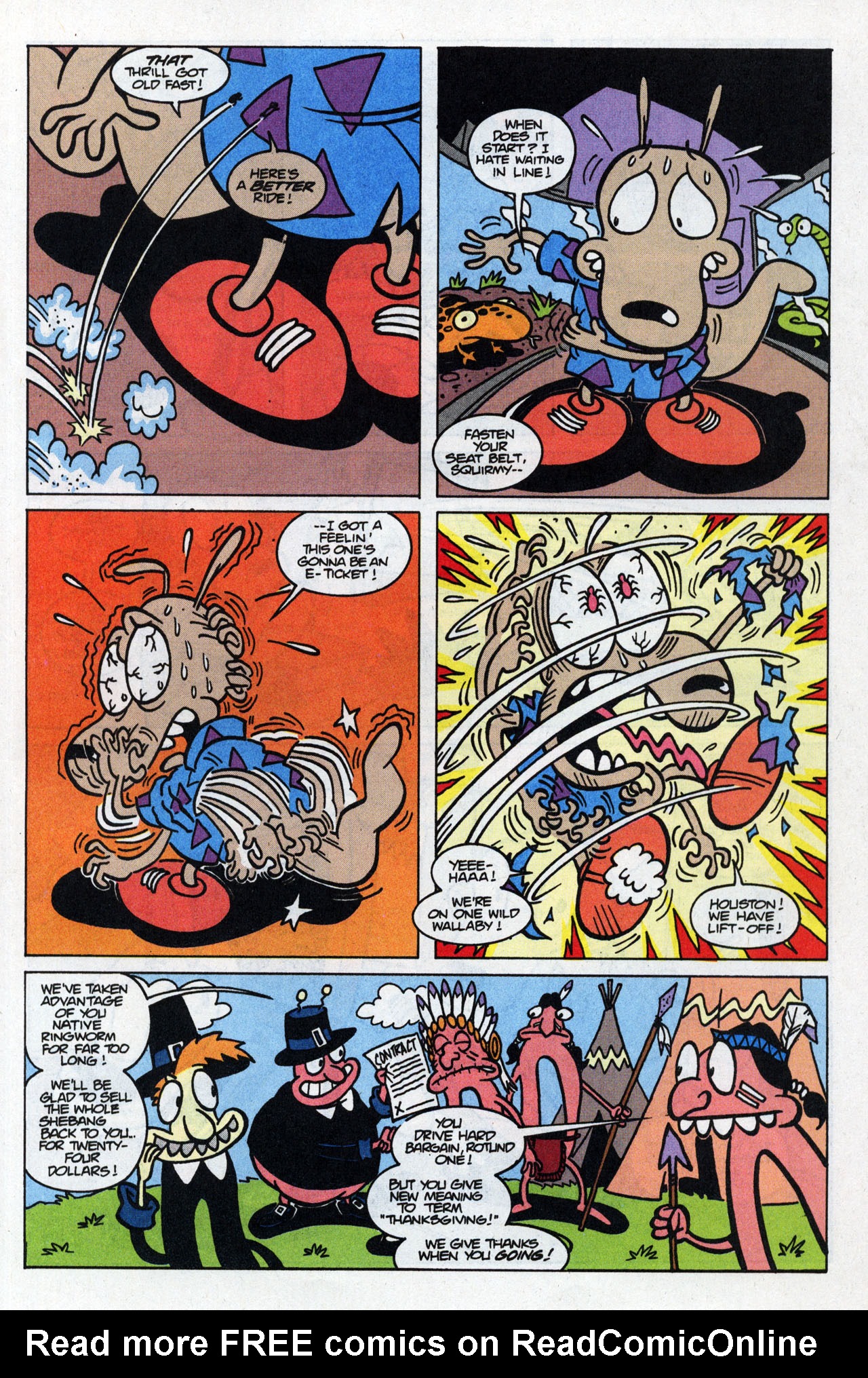 Read online Rocko's Modern Life comic -  Issue #6 - 29