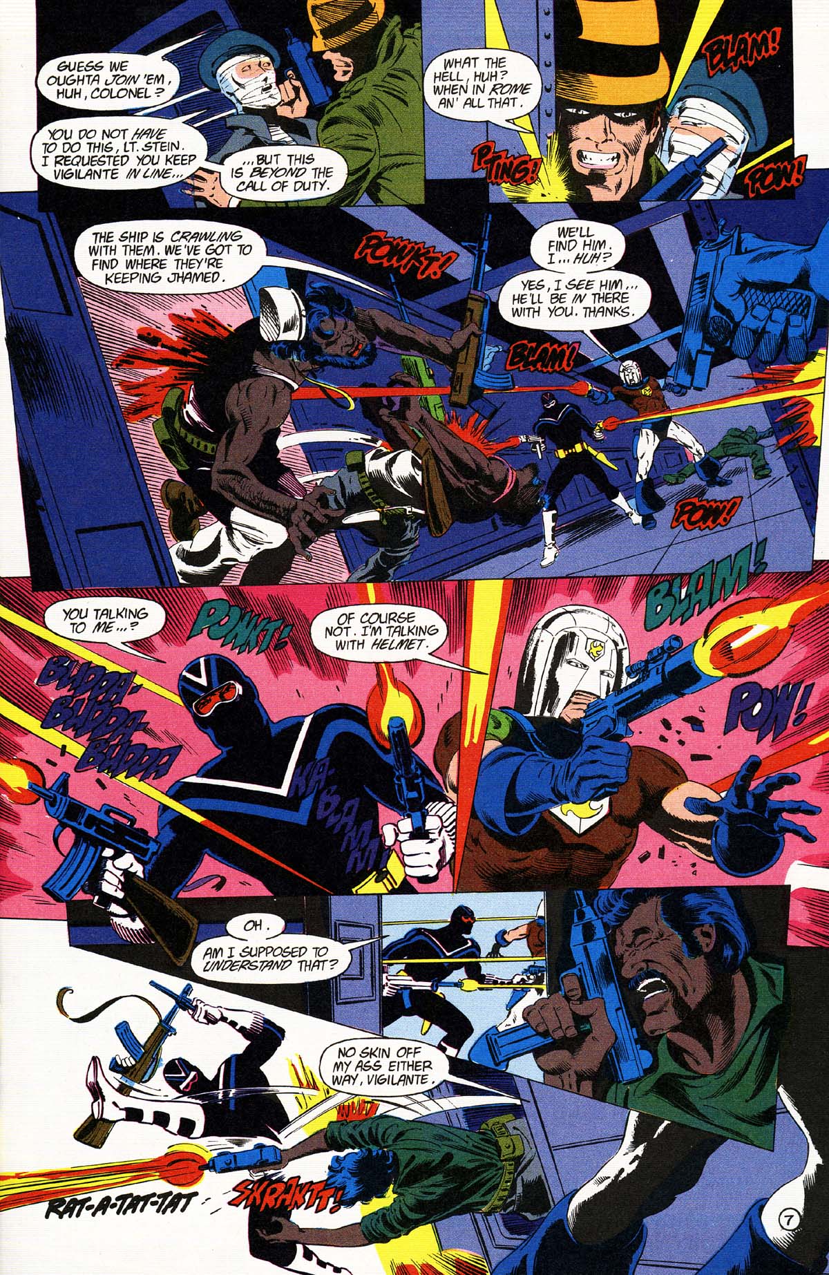 Read online Vigilante (1983) comic -  Issue #38 - 9