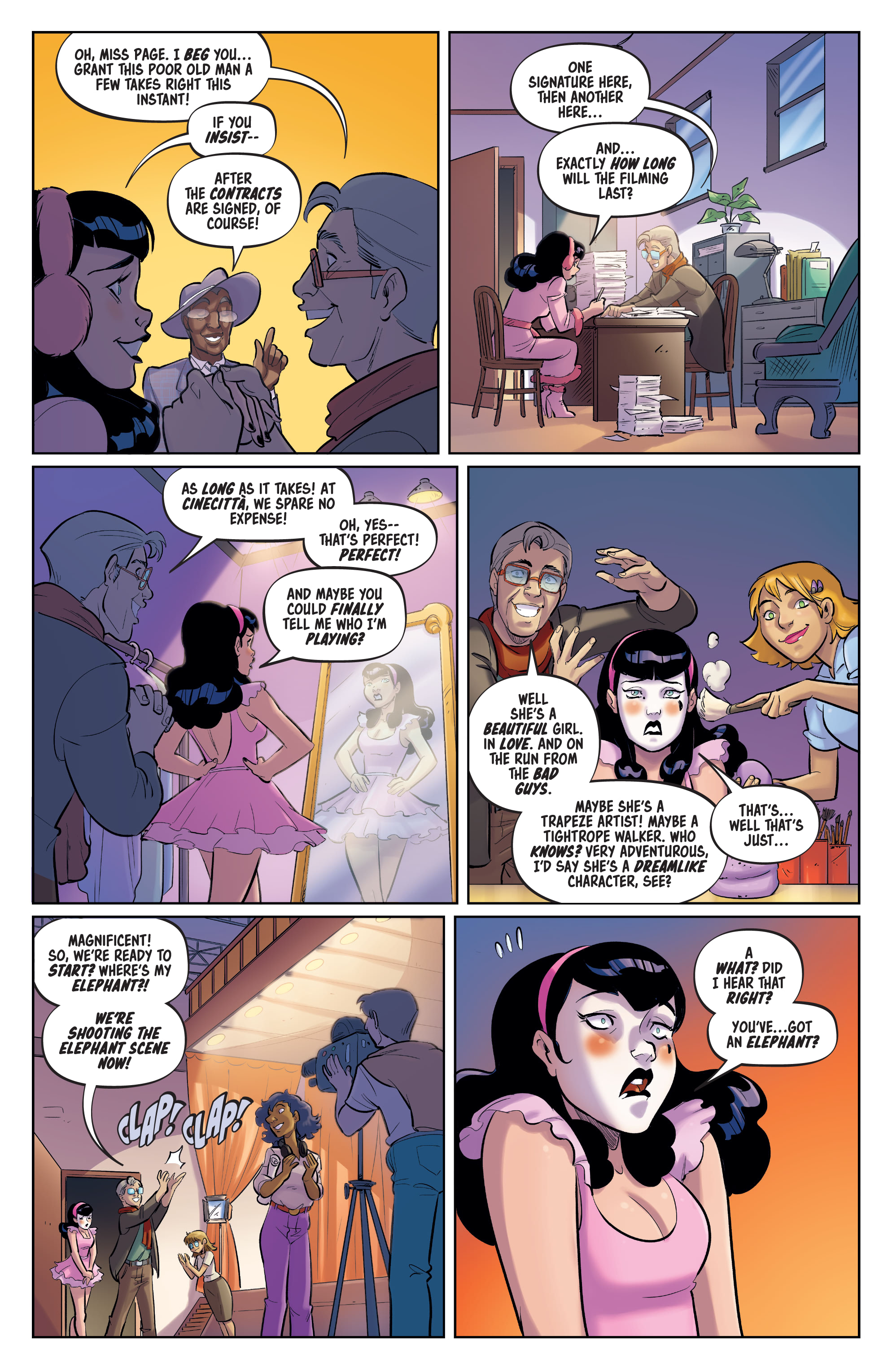 Read online Bettie Page (2023) comic -  Issue #1 - 19
