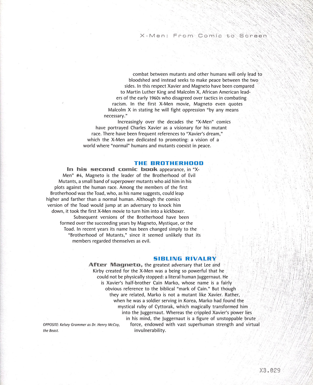 Read online The Art of X-Men: The Last Stand comic -  Issue # TPB - 28
