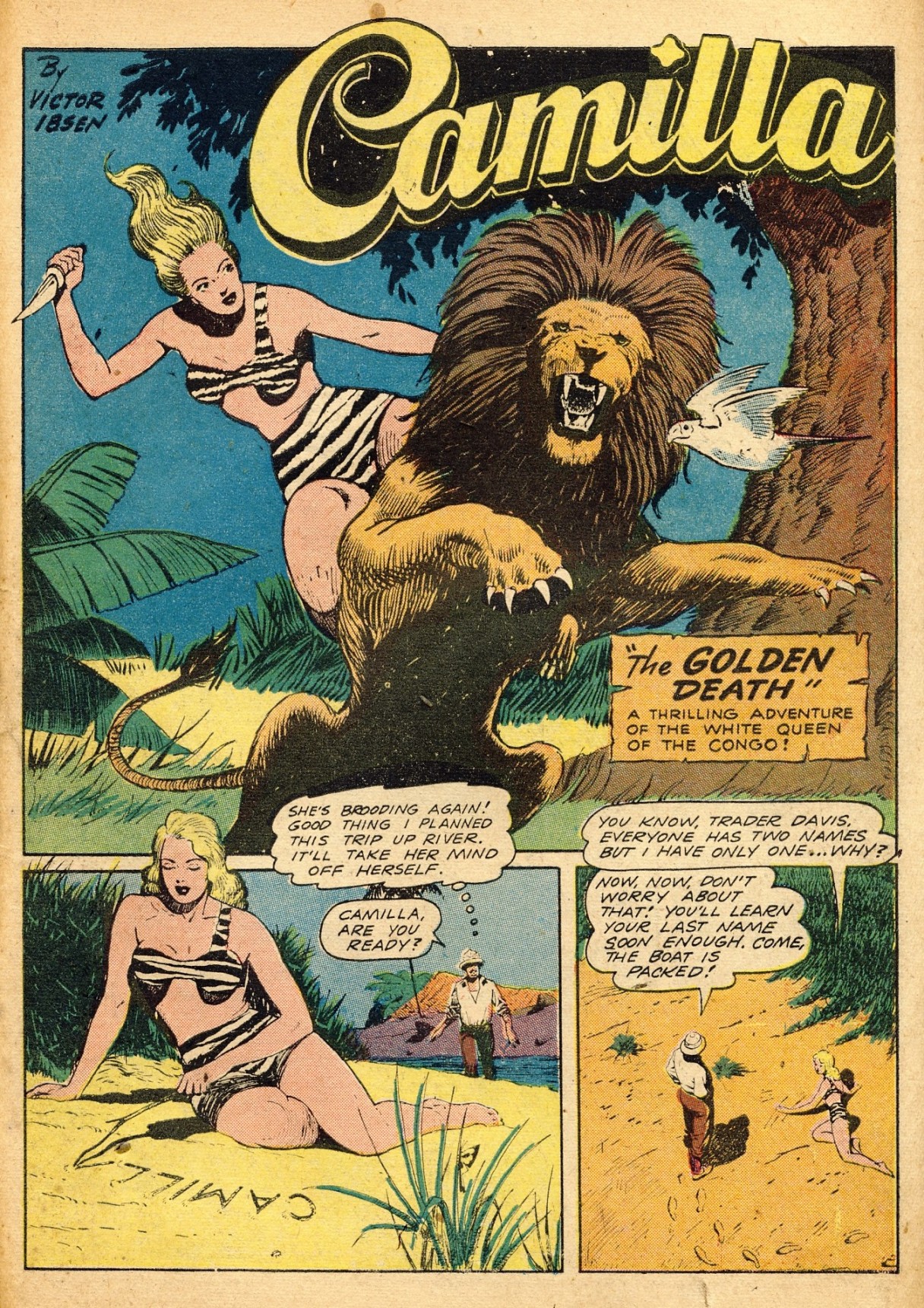 Read online Jungle Comics comic -  Issue #51 - 49