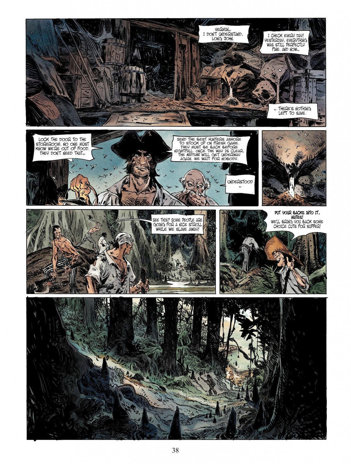 Read online Long John Silver comic -  Issue #3 - 37