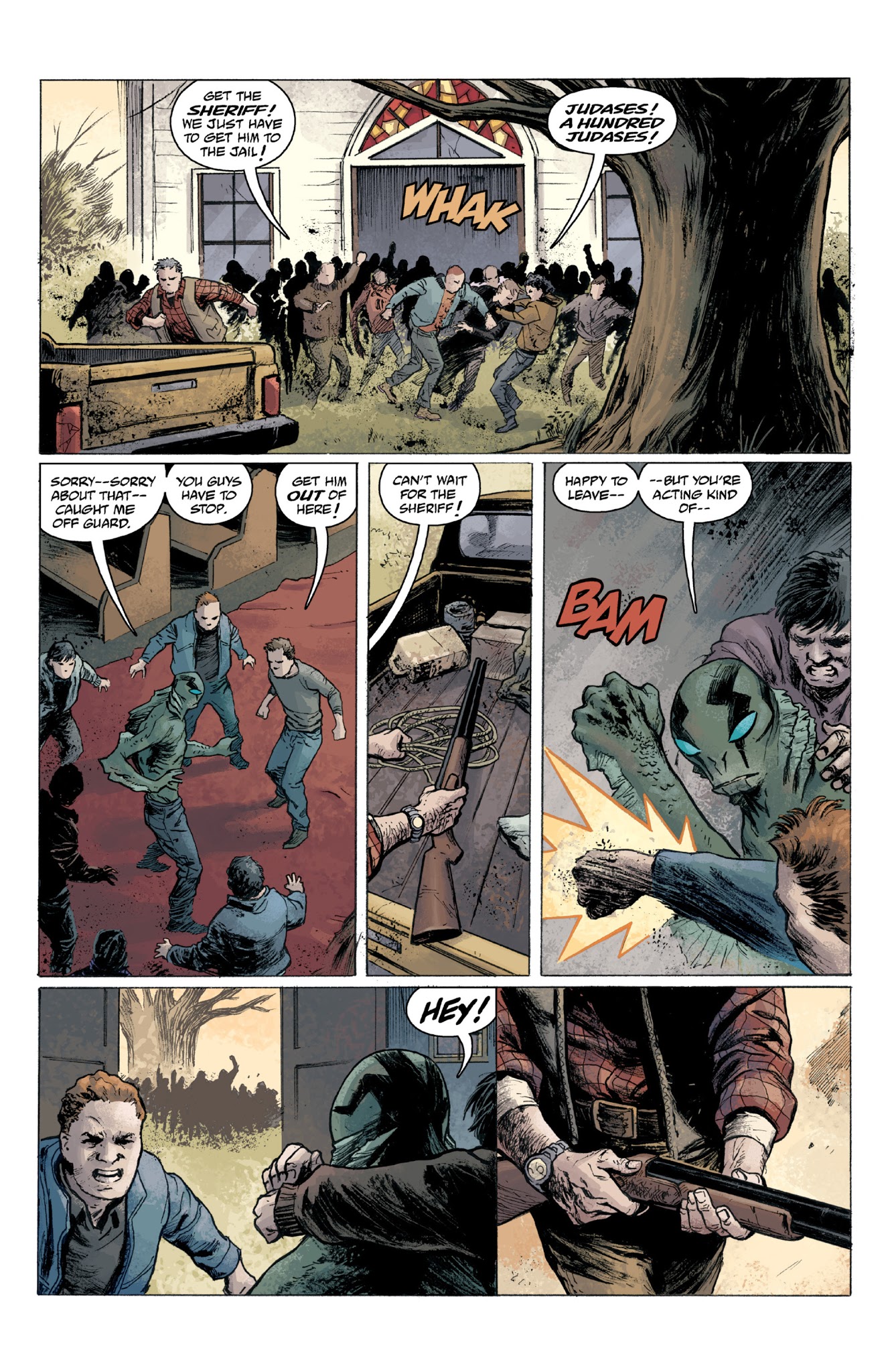 Read online Abe Sapien: Dark and Terrible and The New Race of Man comic -  Issue # TPB - 51