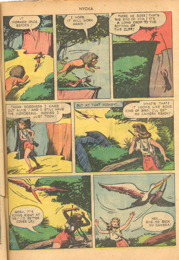Read online Nyoka the Jungle Girl (1945) comic -  Issue #28 - 33