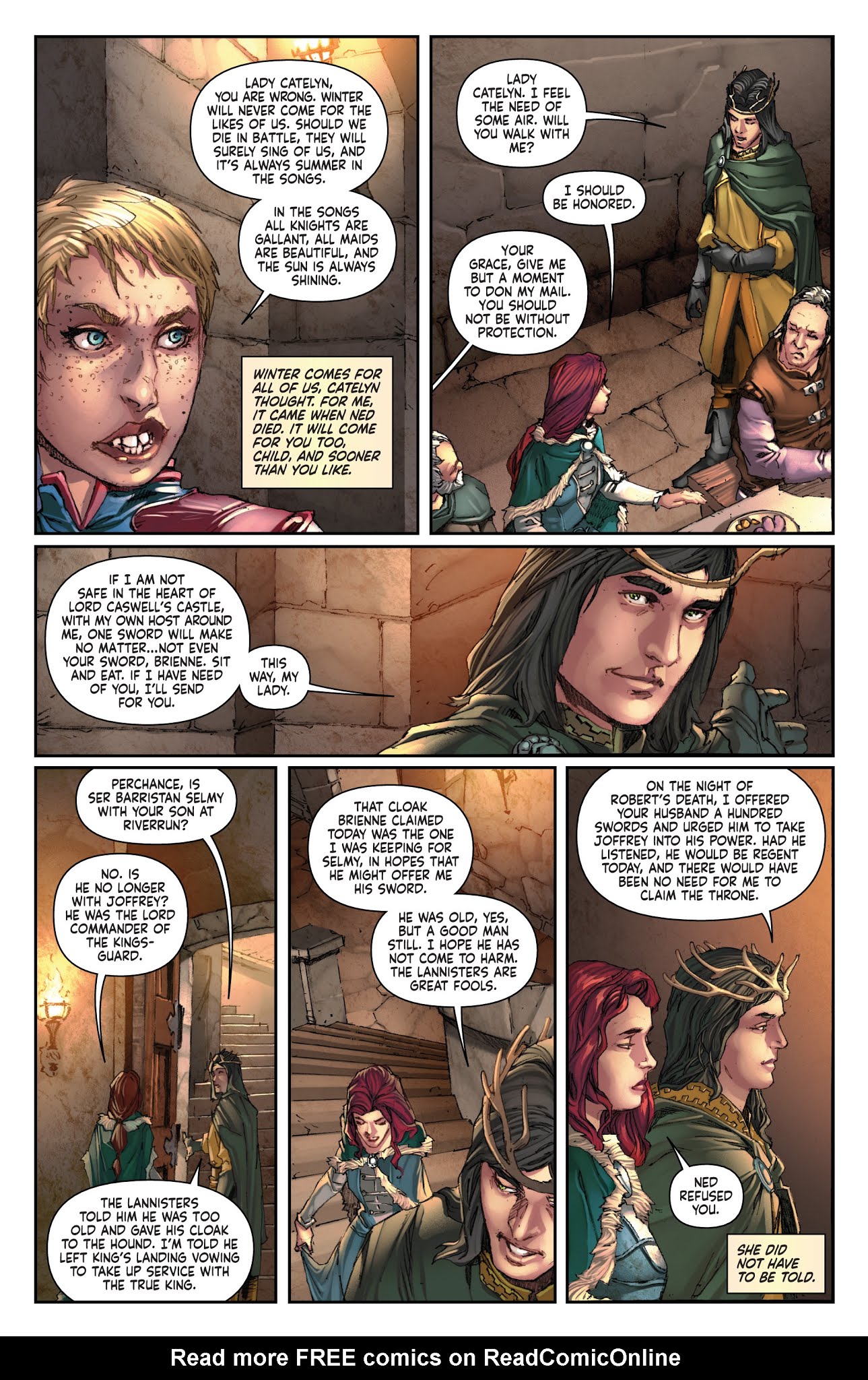 Read online A Clash of Kings comic -  Issue #12 - 21