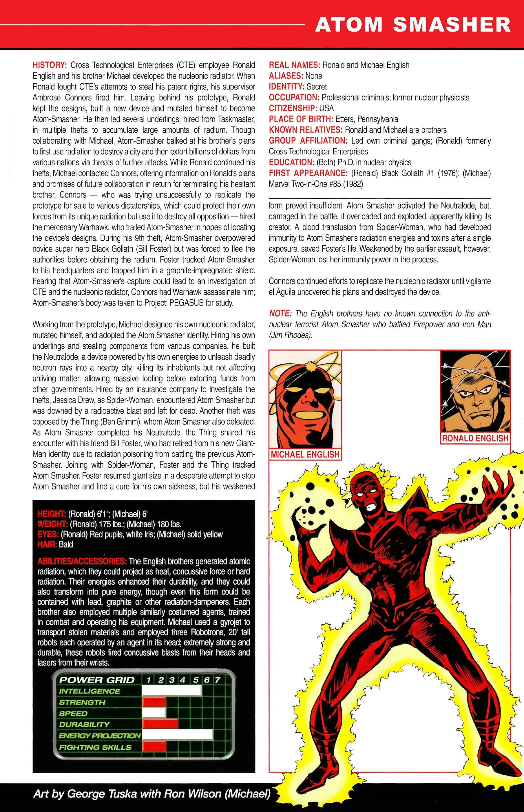 Read online Official Handbook of the Marvel Universe A to Z comic -  Issue # TPB 1 (Part 2) - 17