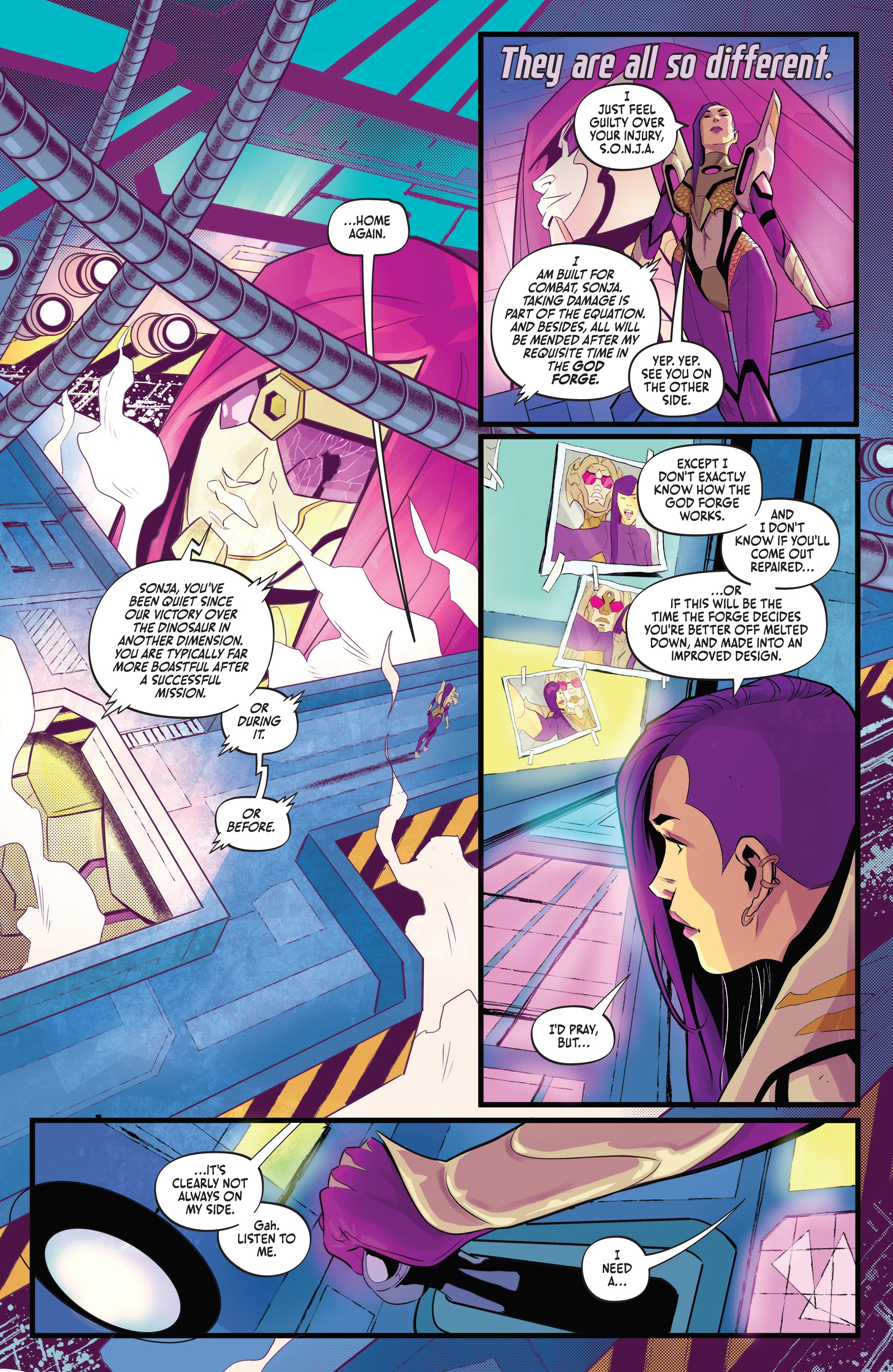 Read online Sonjaversal comic -  Issue #2 - 9
