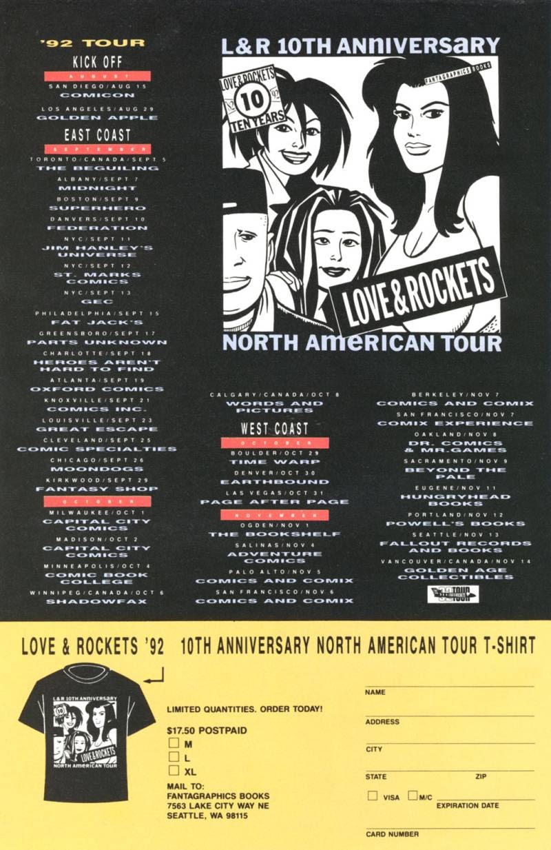 Read online Ten Years of Love and Rockets comic -  Issue # Full - 32