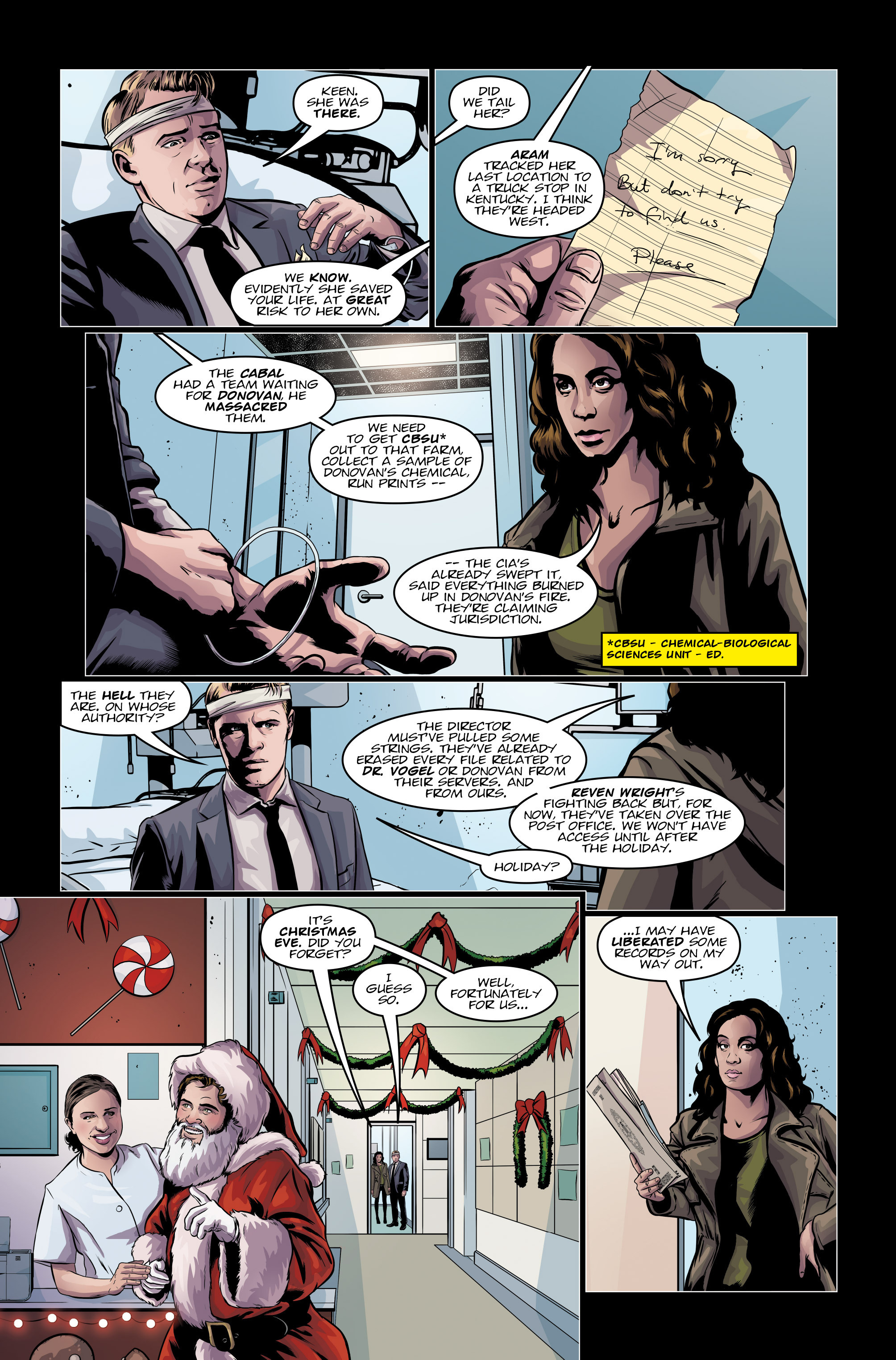 Read online The Blacklist comic -  Issue #9 - 4