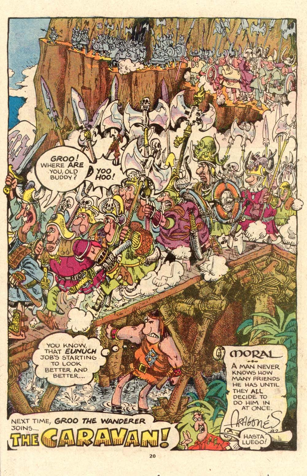 Read online Groo the Wanderer comic -  Issue #2 - 21