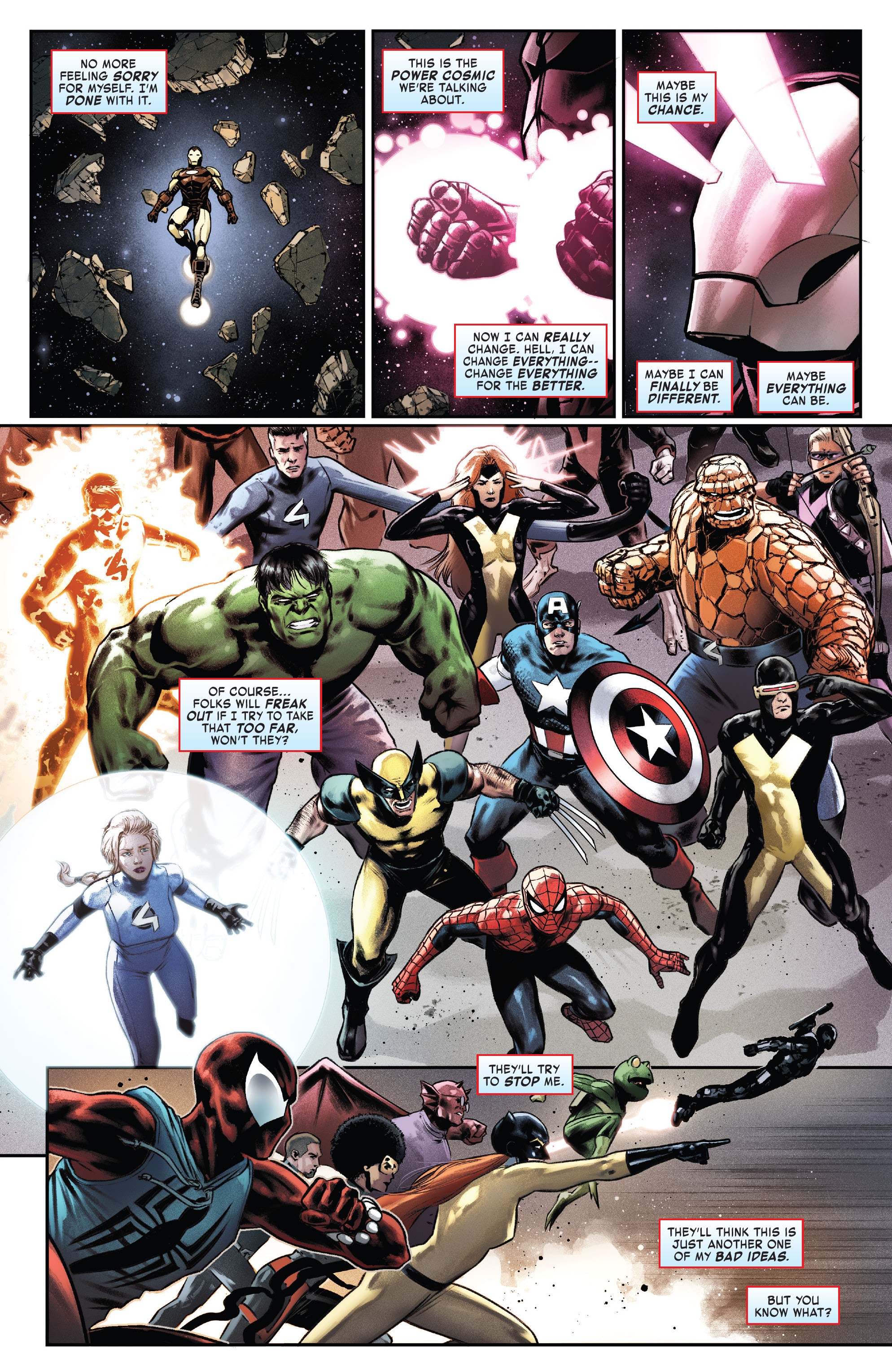 Read online Iron Man (2020) comic -  Issue #14 - 15