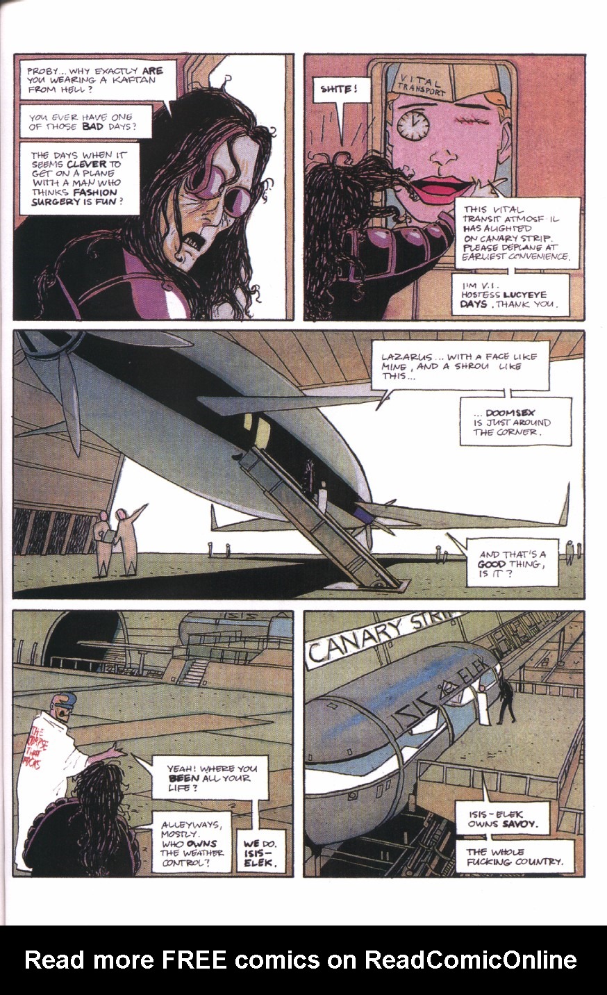 Read online Lazarus Churchyard: The Final Cut comic -  Issue # TPB - 10