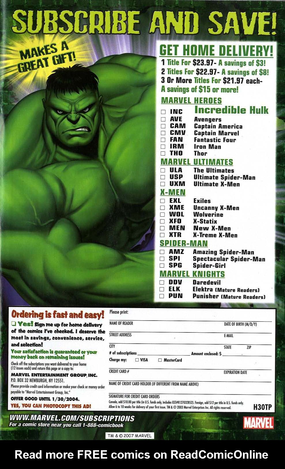 The Incredible Hulk (2000) Issue #61 #50 - English 25